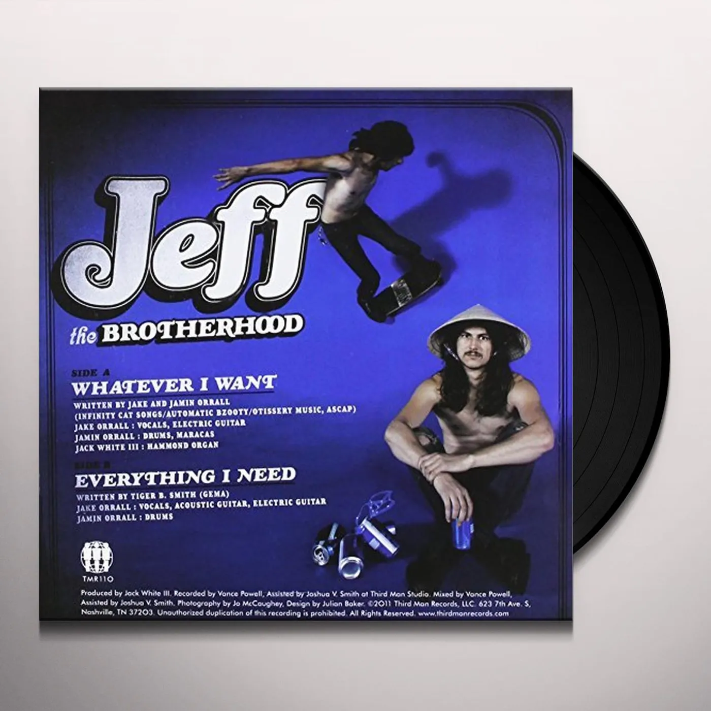 JEFF The Brotherhood WHATEVER I WANT / EVERYTHING I NEED Vinyl Record