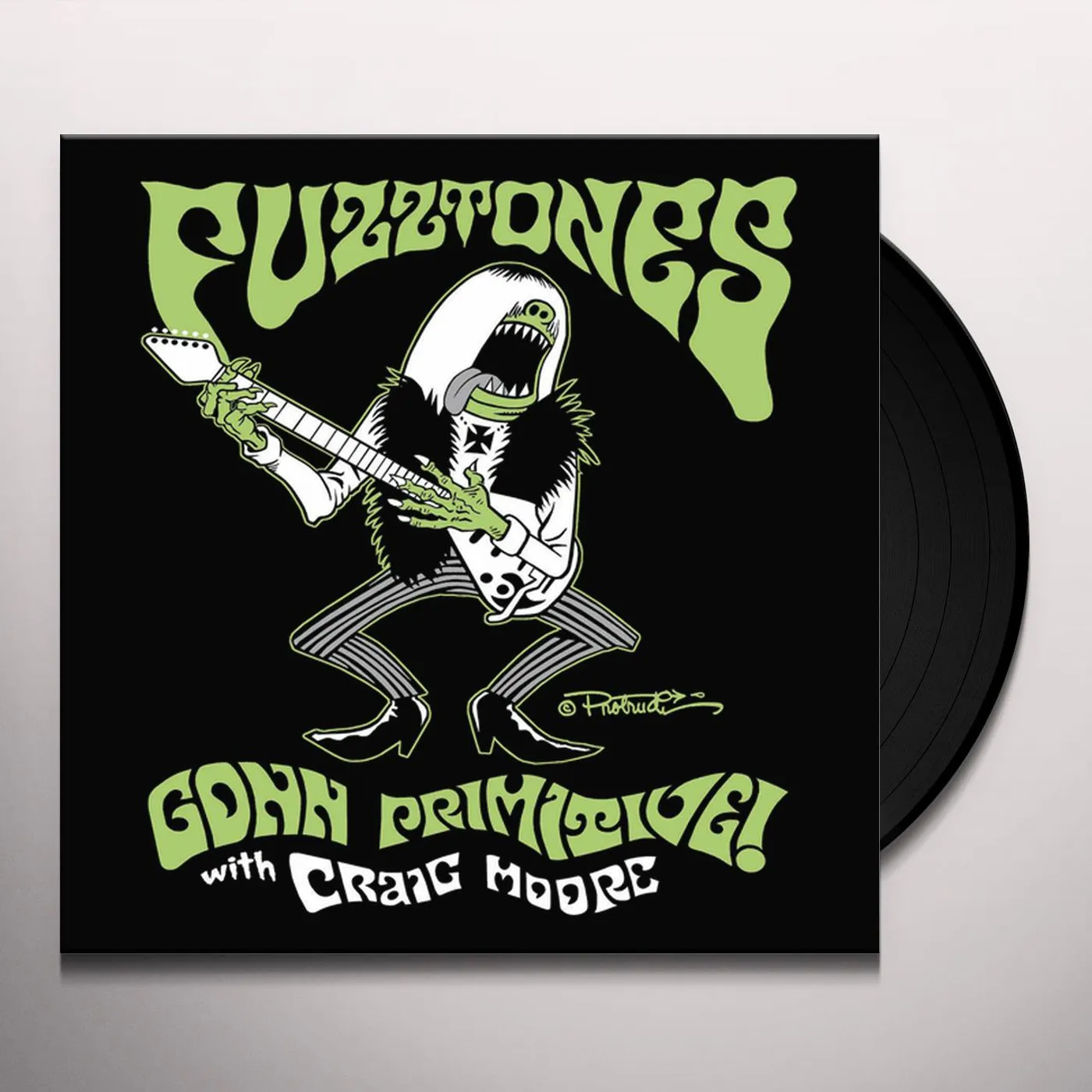 The Fuzztones GONN PRIMITIVE Vinyl Record