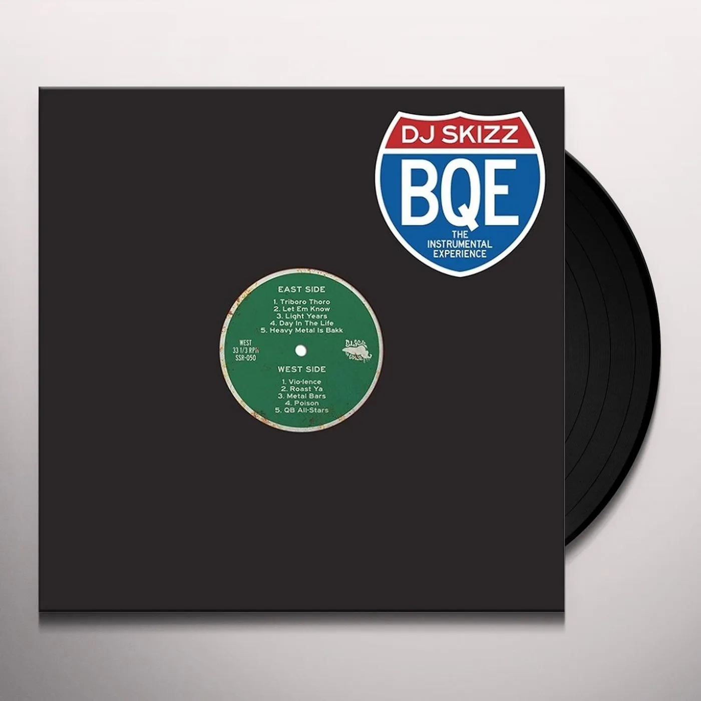 DJ Skizz BROOKLYN-QUEENS EXPERIENCE INSTRUMENTALS Vinyl Record