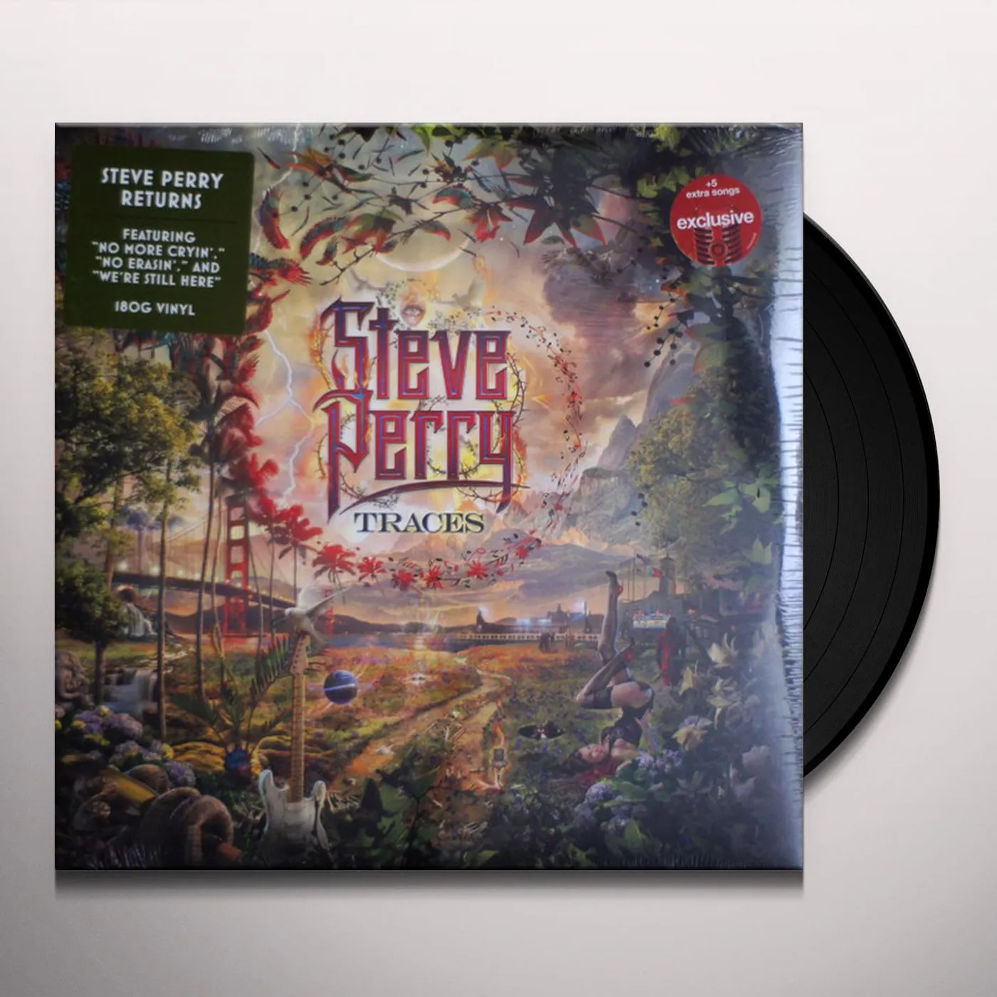 Steve Perry Traces Vinyl Record