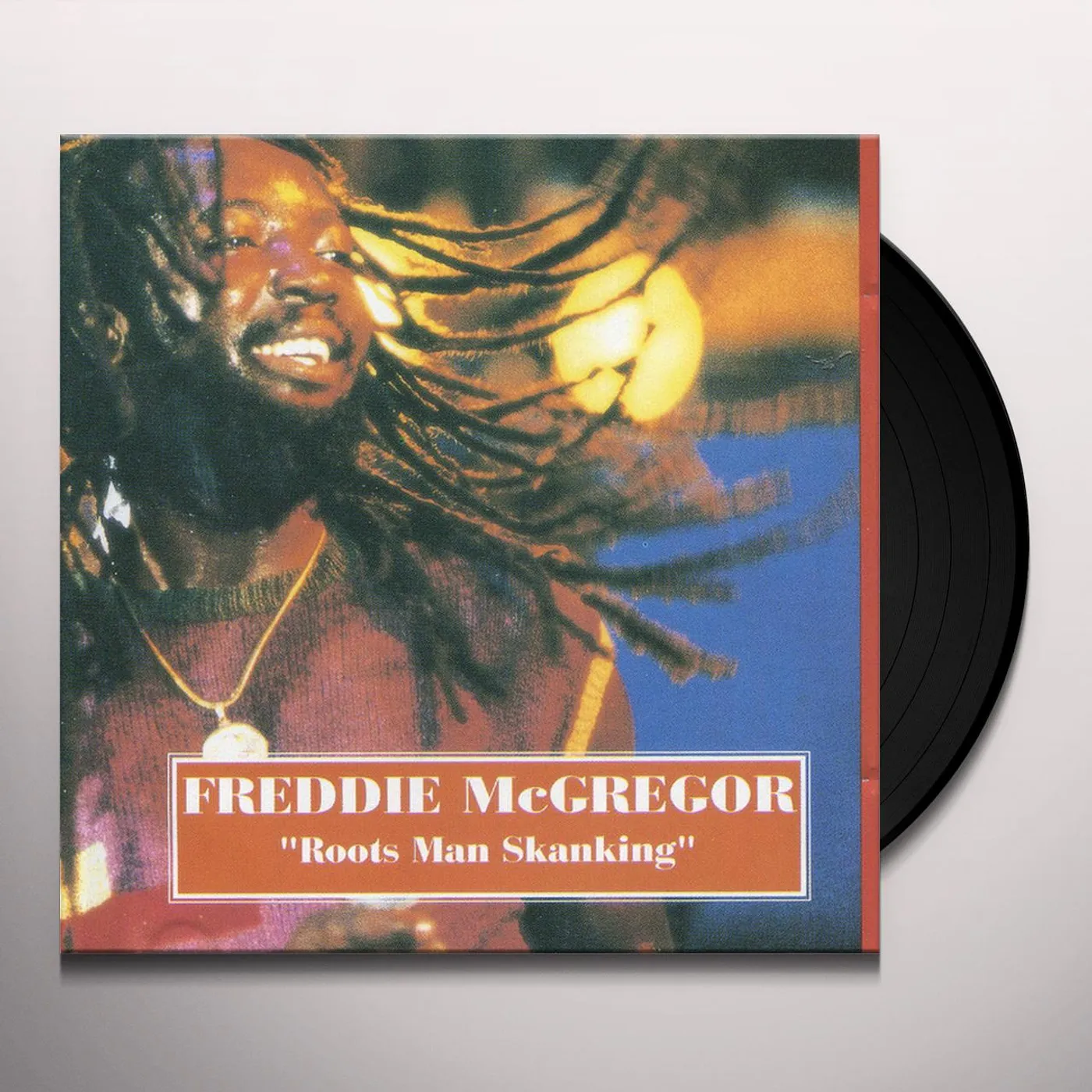 Freddie McGregor Roots Man Skanking Vinyl Record