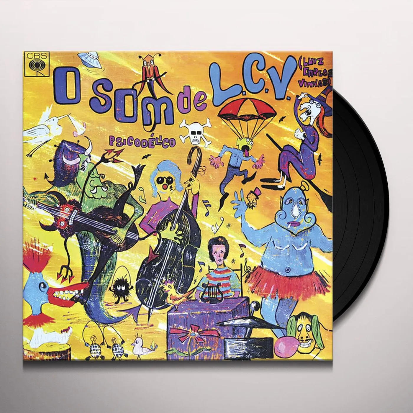 Luis Carlos Vinhas O SOM PSICODELICO DE L.C.V. Vinyl Record