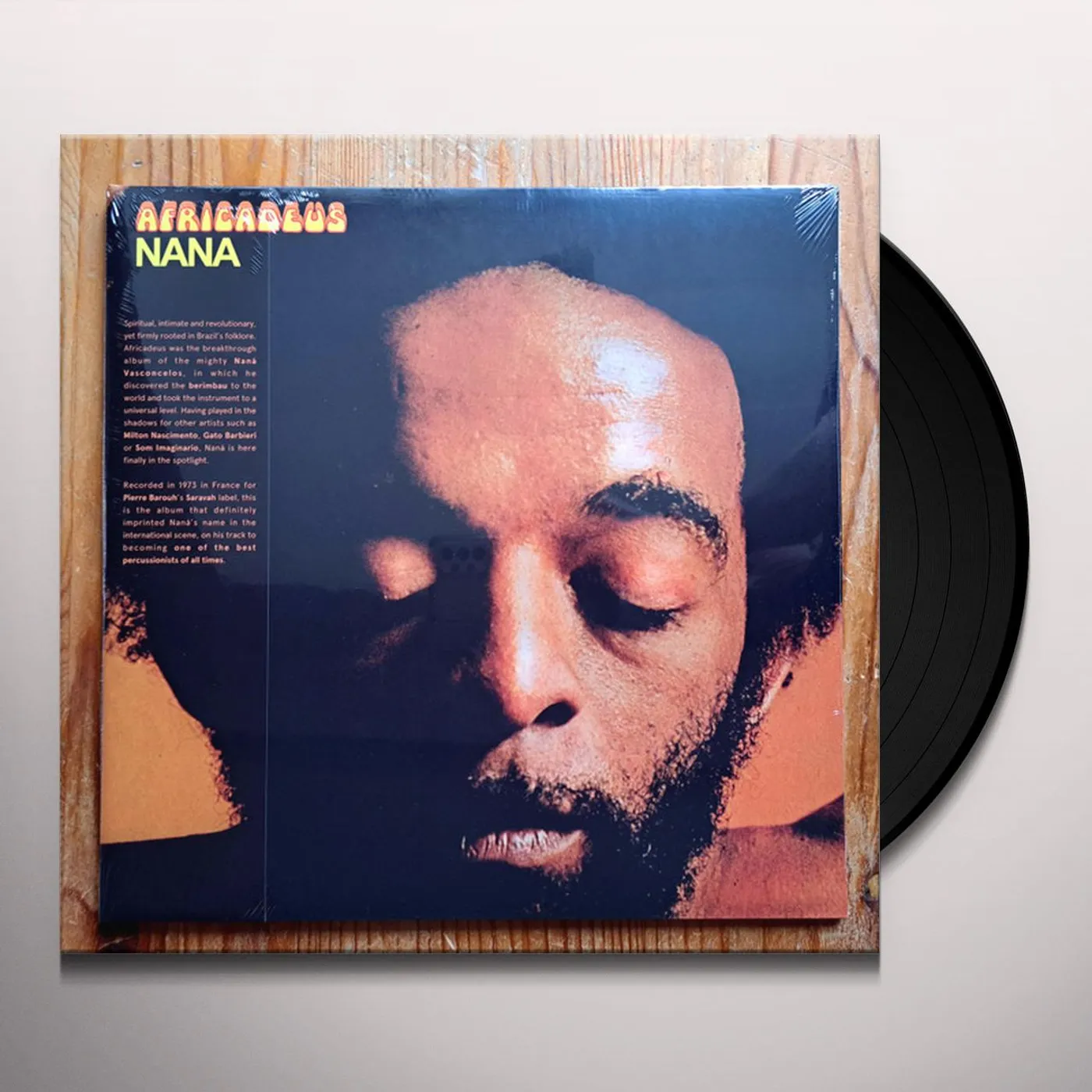 Nana Vasconcelos AFRICADEUS (IMPORT) Vinyl Record