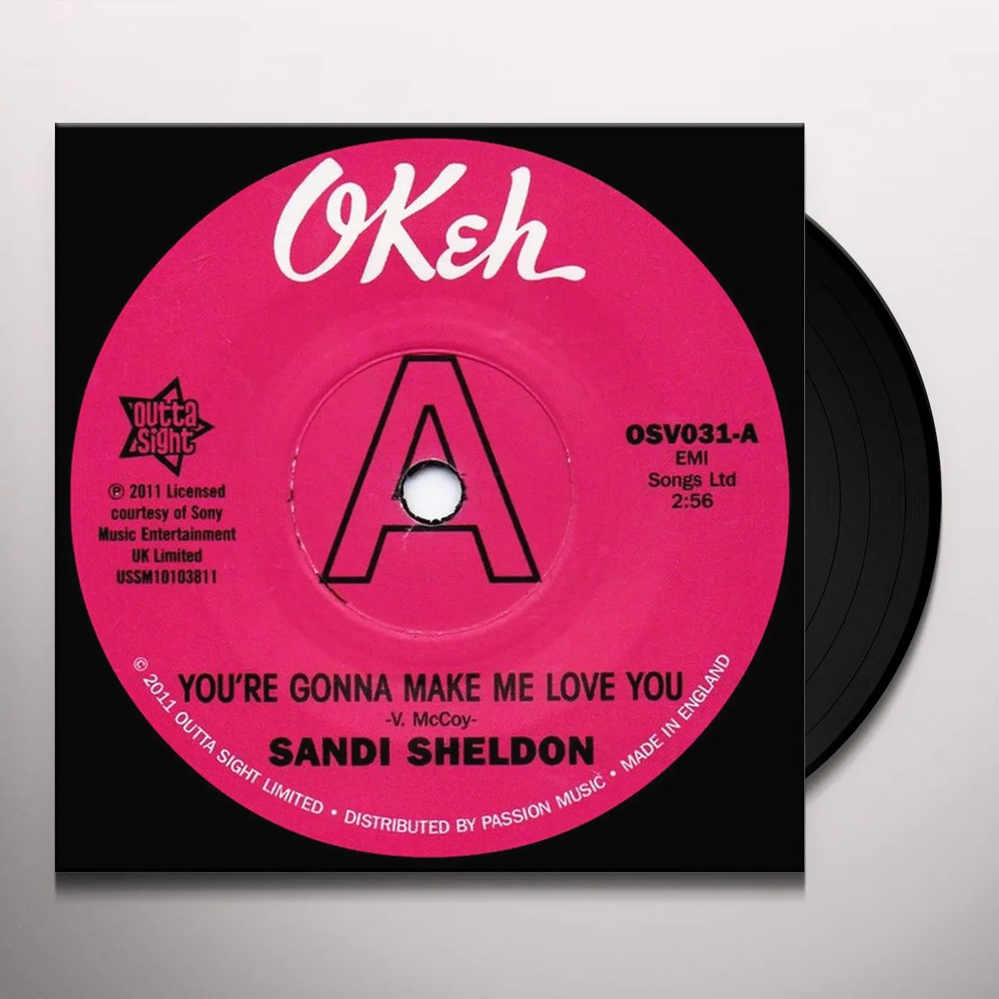 Sandi Sheldon YOU'RE GONNA MAKE ME LOVE YOU Vinyl Record