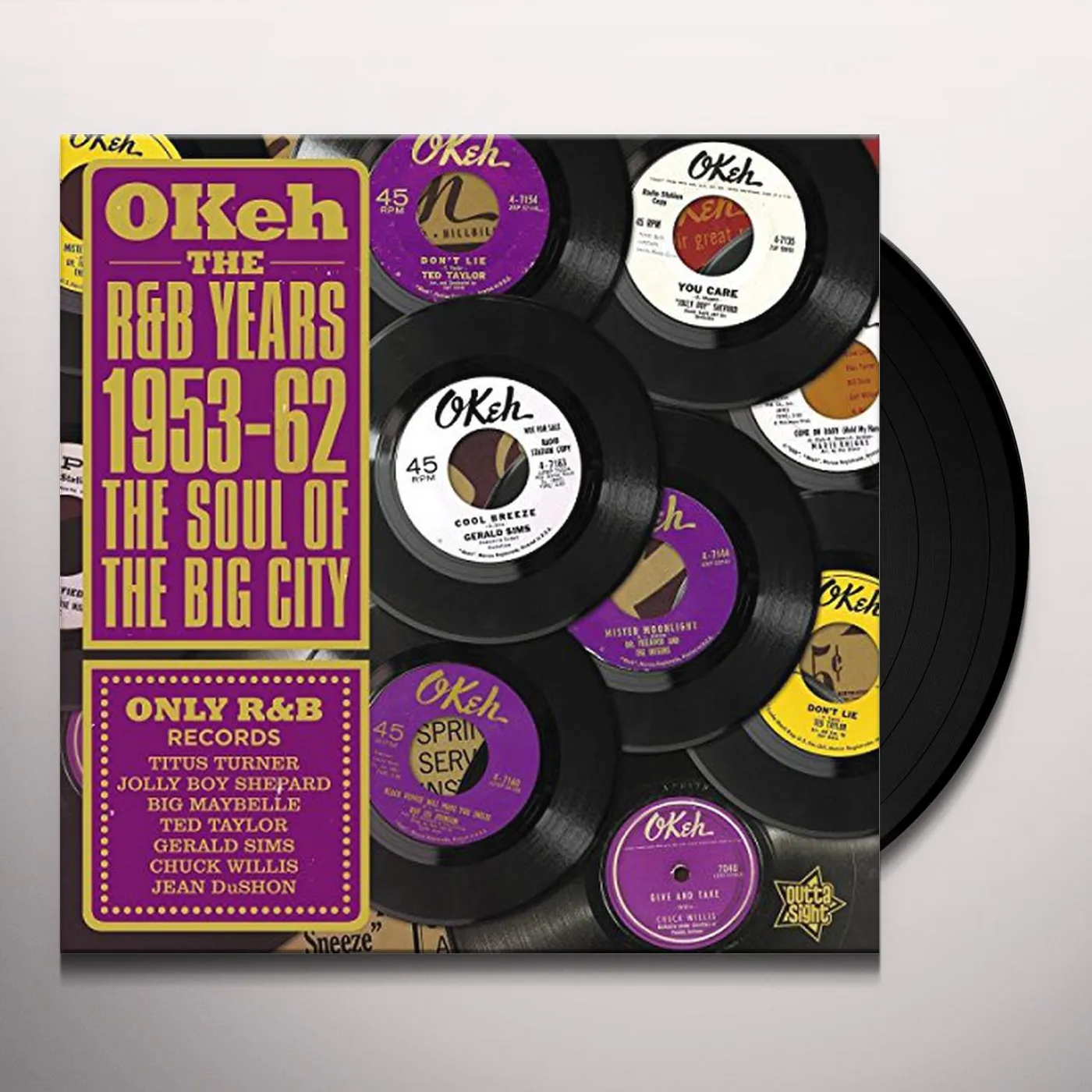 Okeh The R & B Years 1953-62: Soul Of The Big City OKEH THE R&B YEARS 1953-62: SOUL OF THE BIG CITY Vinyl Record