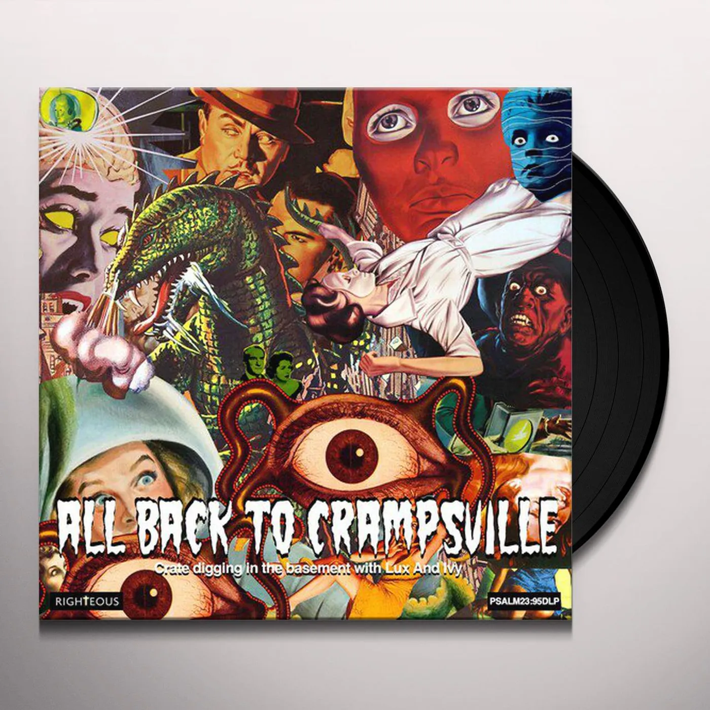 ALL BACK TO CRAMPSVILLE: CRATE DIGGING IN BASEMENT Vinyl Record