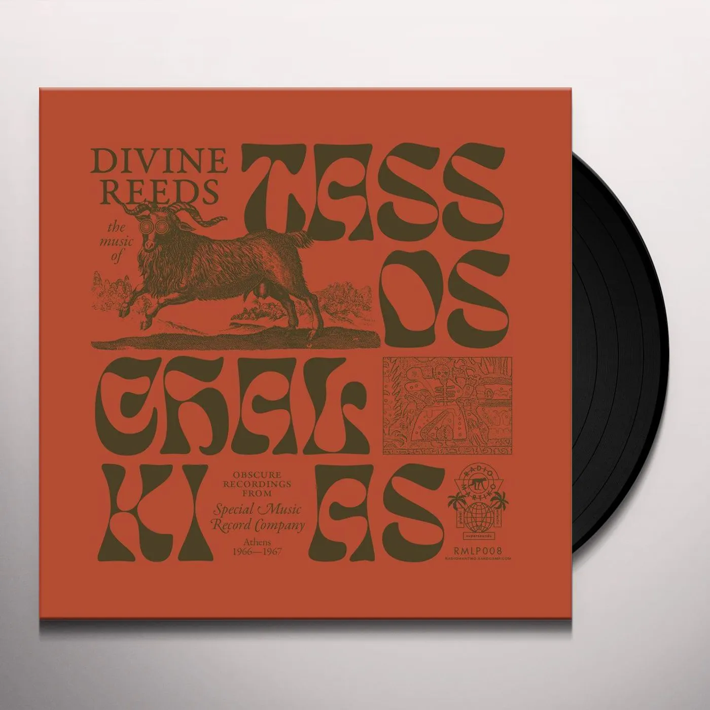 Tassos Chalkias Divine Reeds Vinyl Record