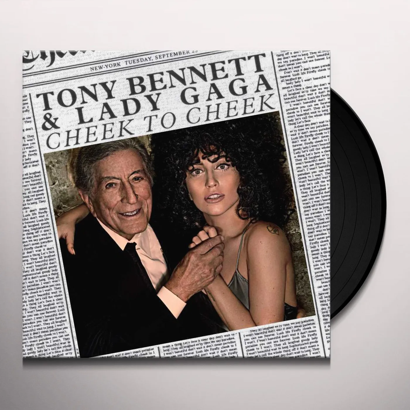 Tony Bennett & Lady Gaga CHEEK TO CHEEK Vinyl Record
