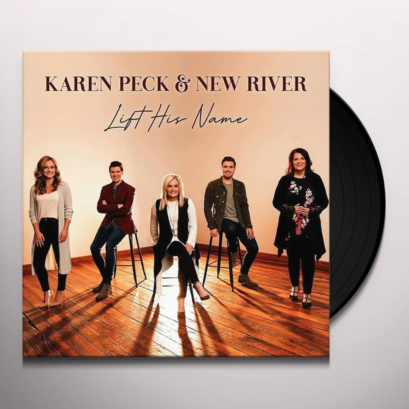 Karen Peck & New River Lift His Name Vinyl Record