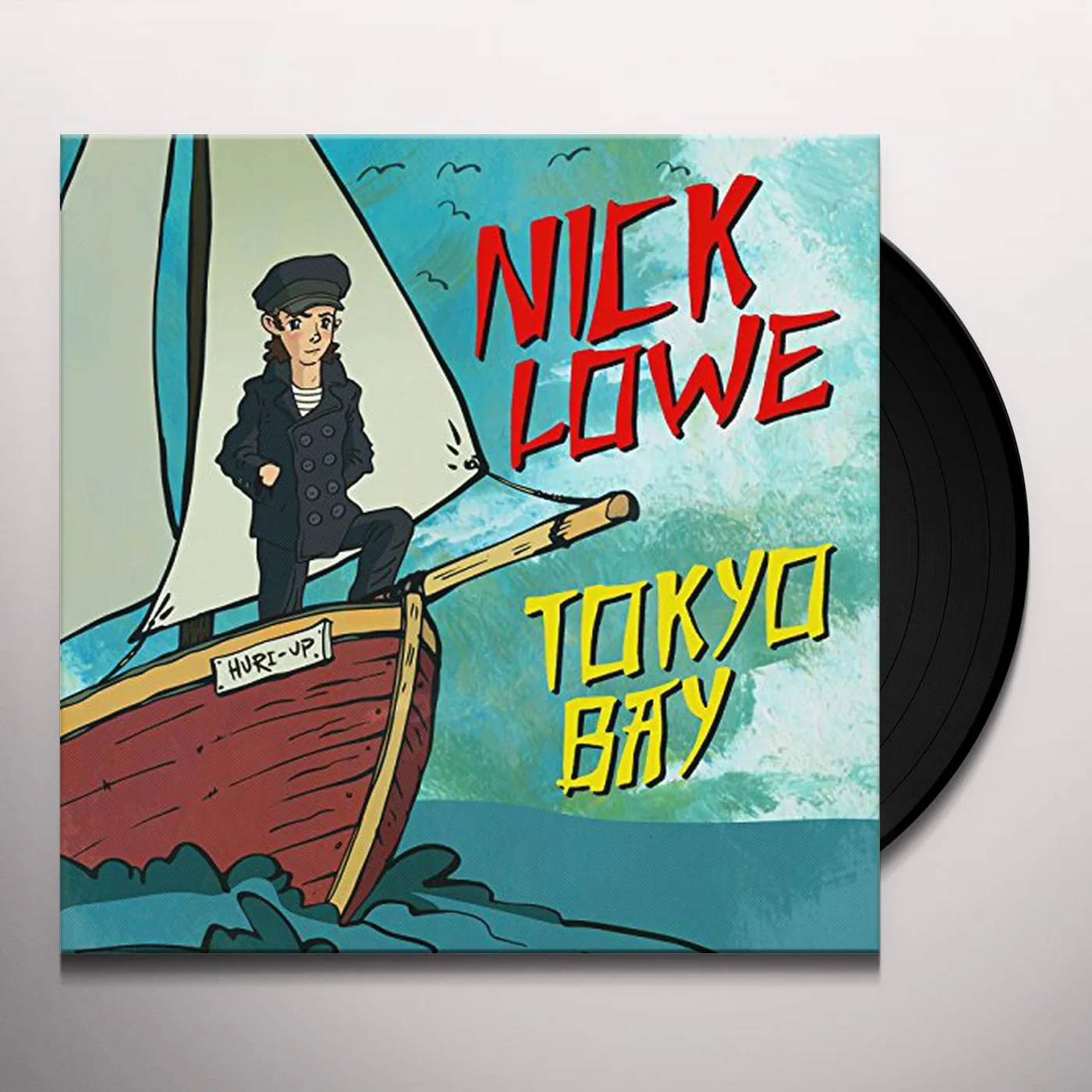 Nick Lowe Tokyo Bay / Crying Inside Vinyl Record