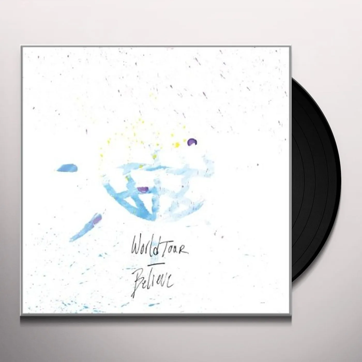 World Tour Believe Vinyl Record