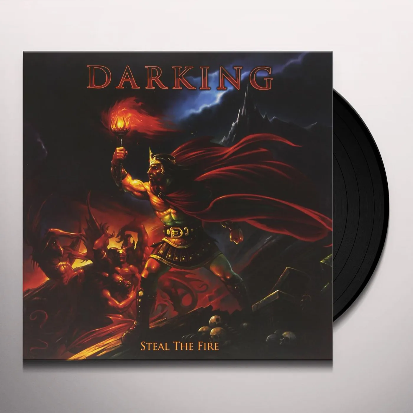 Darking Steal the Fire Vinyl Record