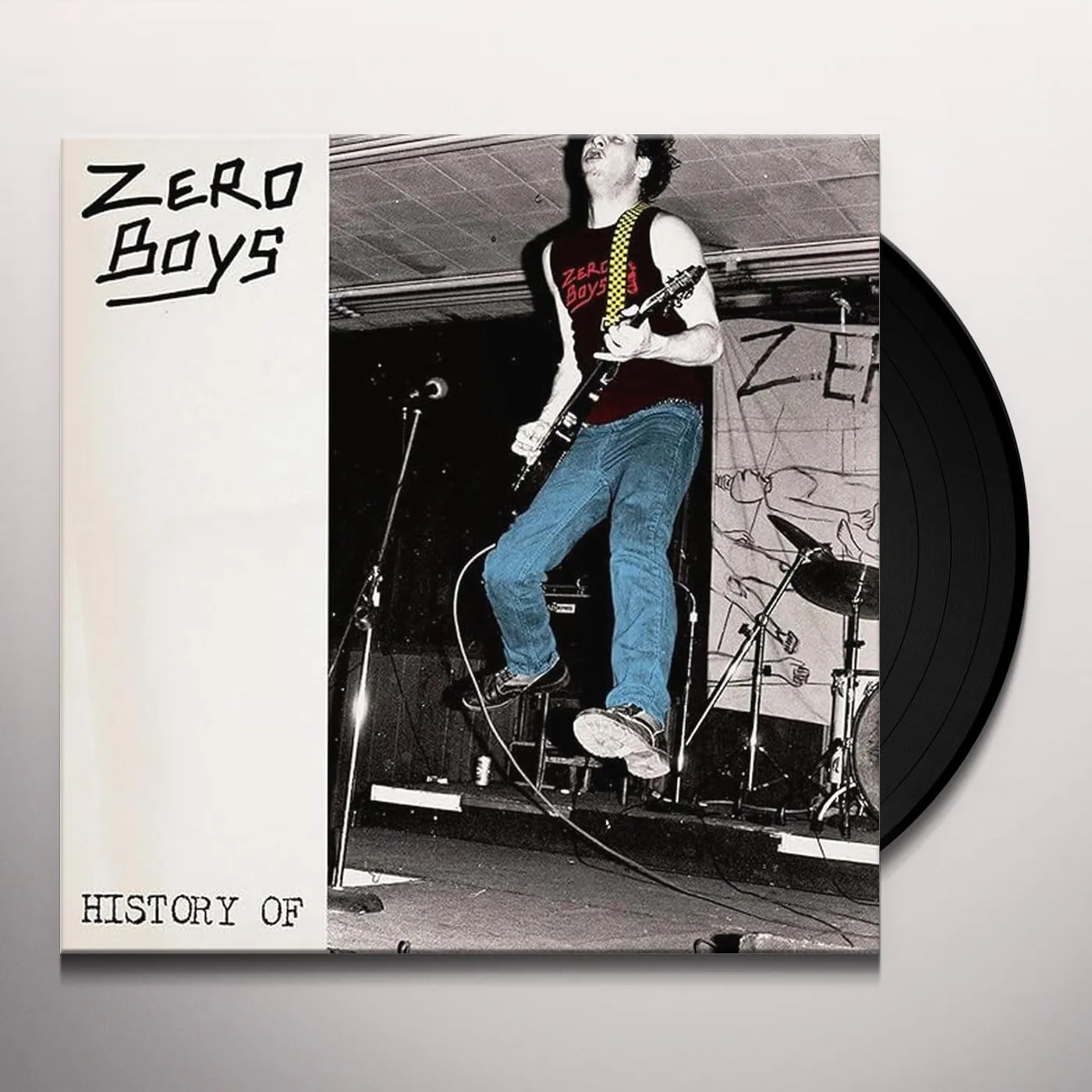 Zero Boys HISTORY OF... (40TH ANNIVERSARY EDITION/CLEAR VINYL/7INCH) Vinyl Record
