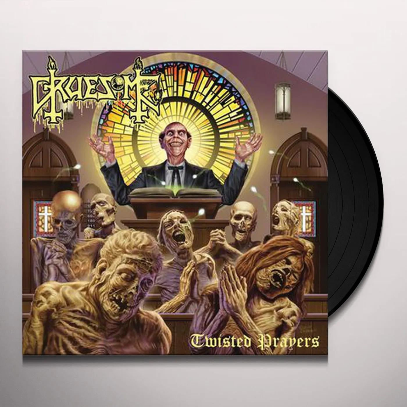 Gruesome Twisted Prayers Vinyl Record