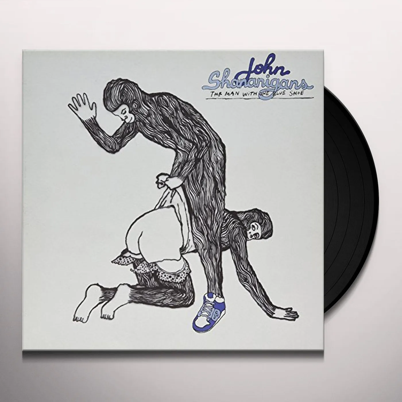 John Shananigans MAN WITH ONE BLUE SHOE Vinyl Record