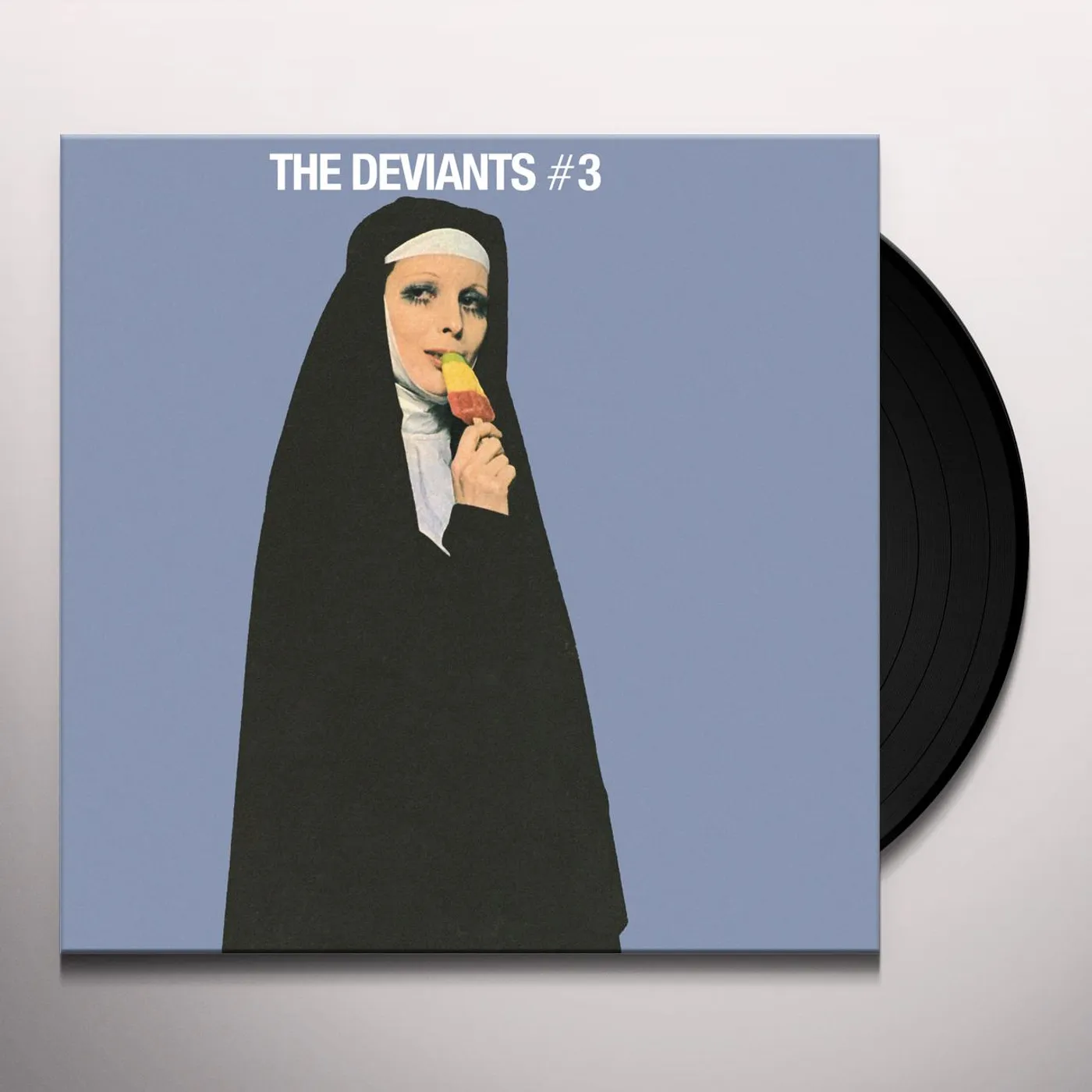 DEVIANTS #3 (LIMITED BLACK & WHITE "NUN'S HABITAT) Vinyl Record