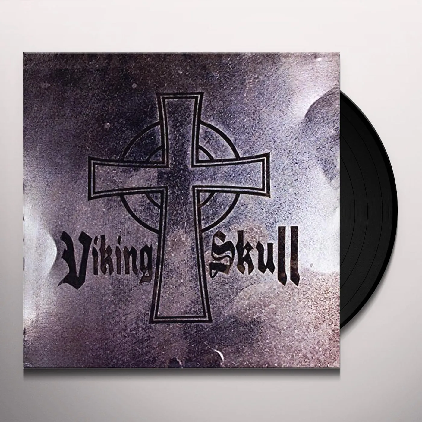 Viking Skull Vinyl Record