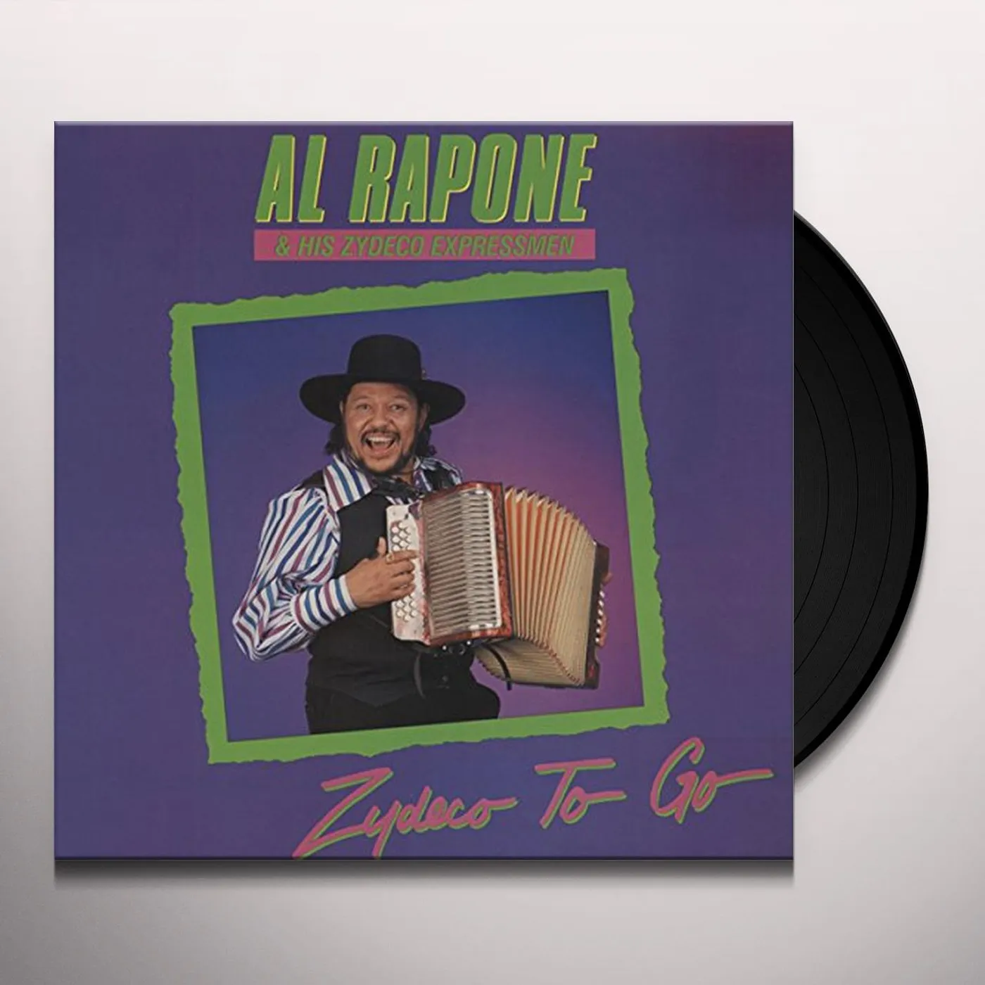 Al Rapone & Zydeco Expressmen Zydeco To Go Vinyl Record