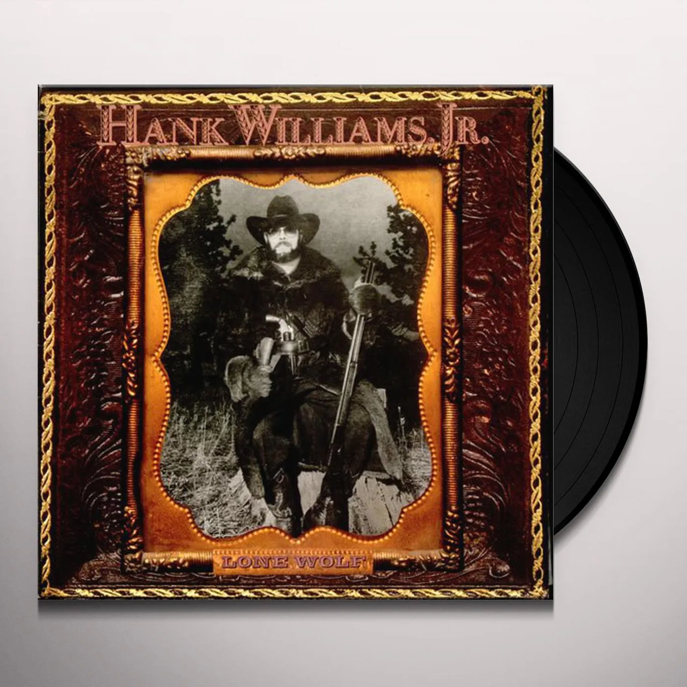 Hank Williams, Jr. Lone Wolf Vinyl Record