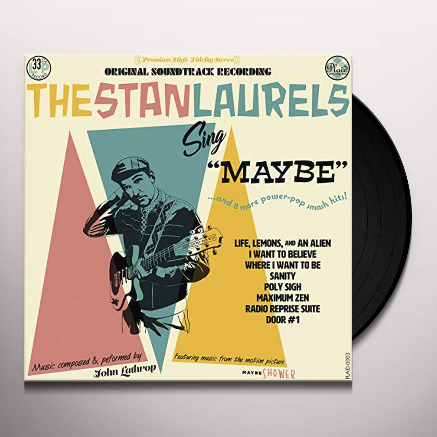 The Stan Laurels SING MAYBE: MAYBE SHOWER - Original Soundtrack Vinyl Record