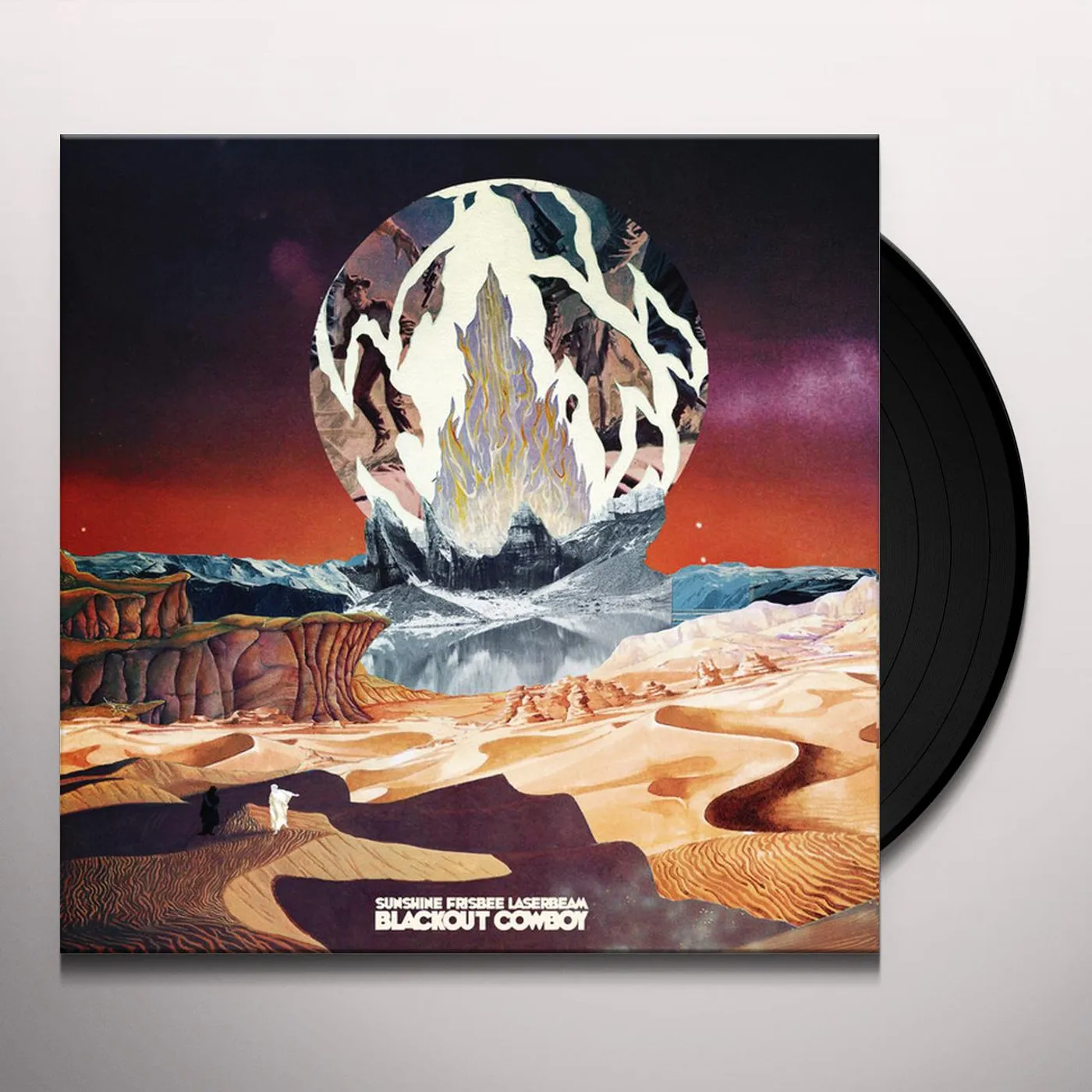 Sunshine Frisbee Laserbeam Blackout Cowboy Vinyl Record