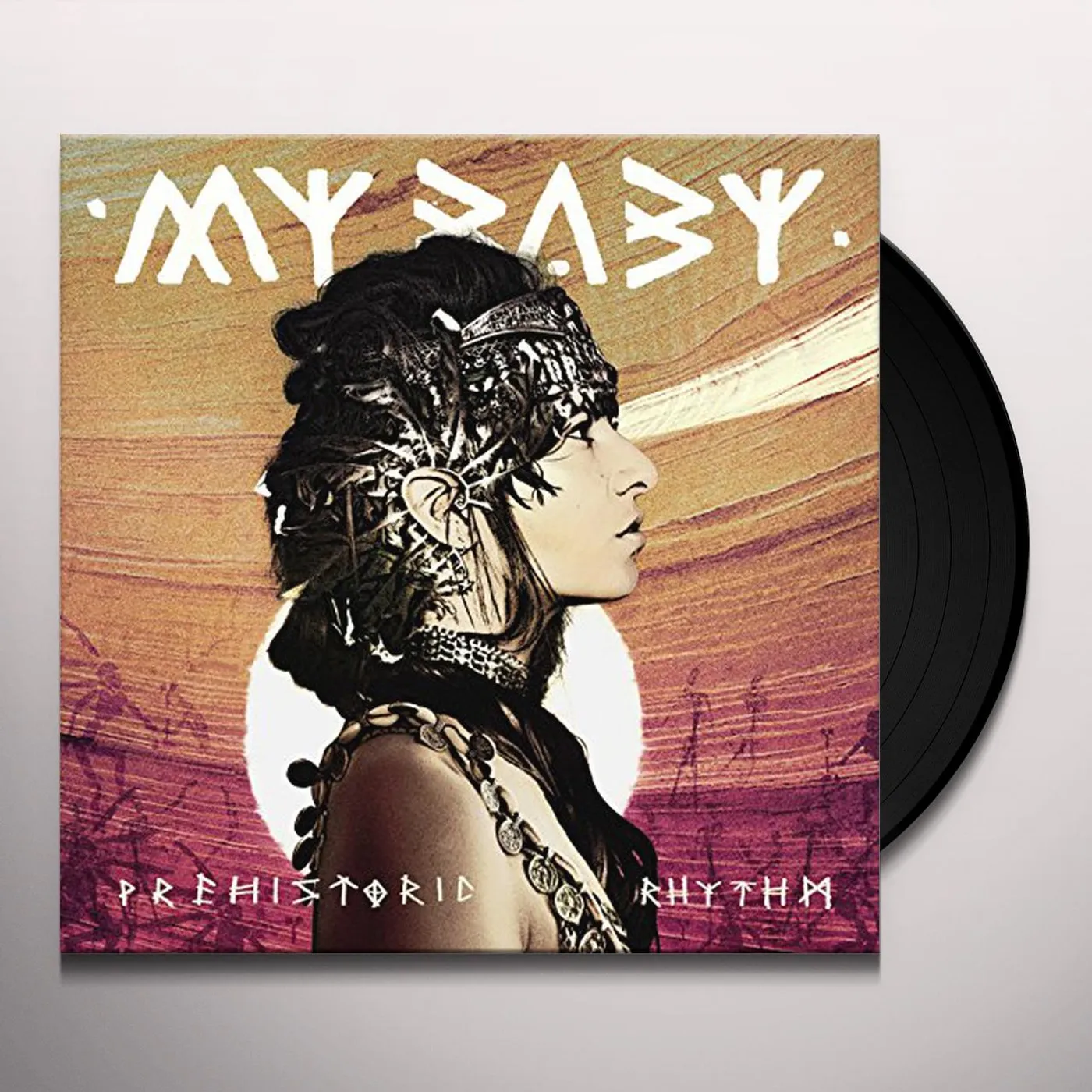 MY BABY Prehistoric Rhythm Vinyl Record