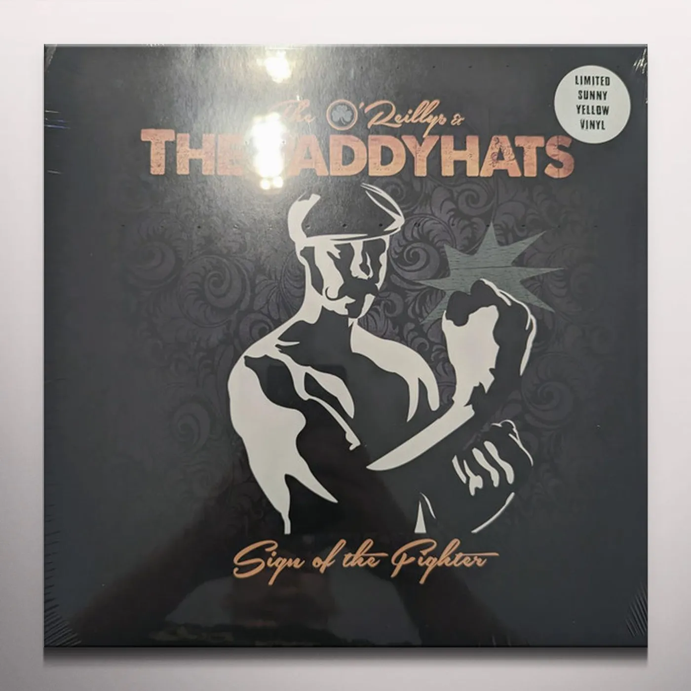 The O'Reillys and the Paddyhats SIGN OF THE FIGHTER - SUN YELLOW Vinyl Record - Colored Vinyl, Limited Edition