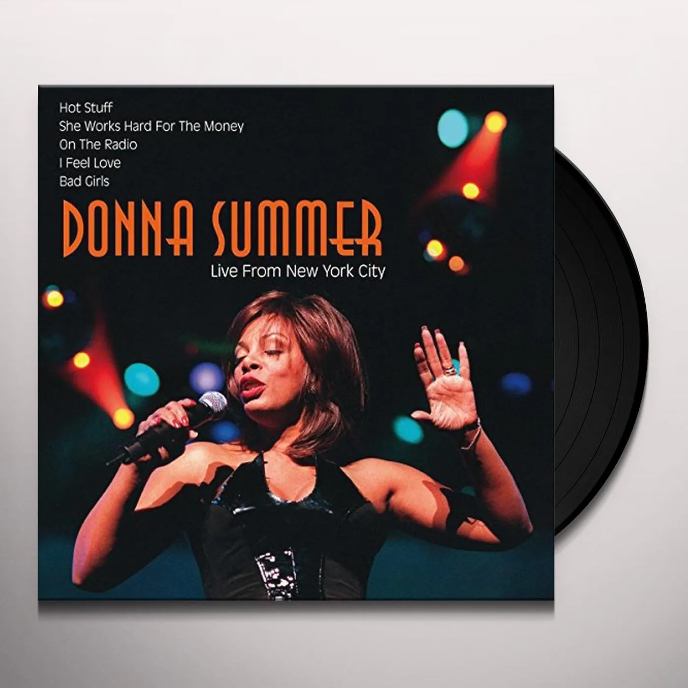 Donna Summer LIVE FROM NEW YORK CITY Vinyl Record