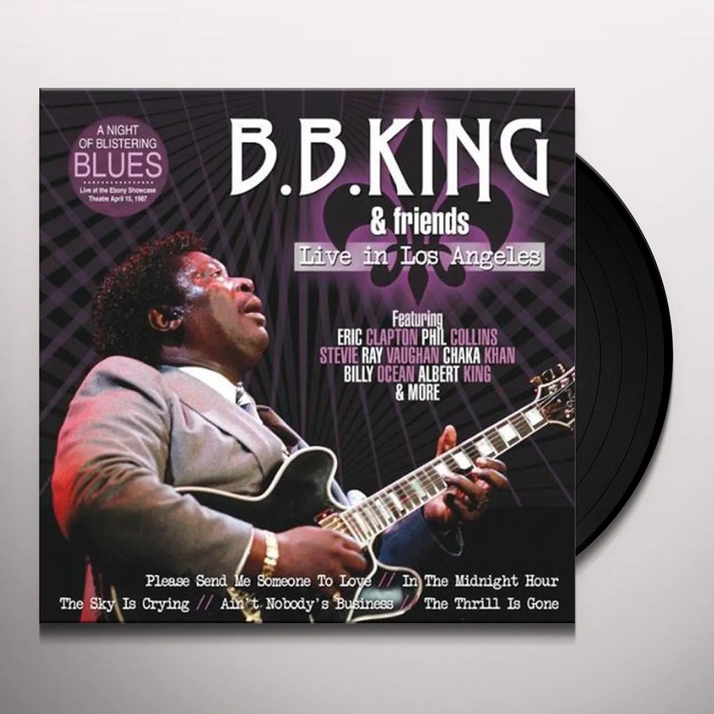 B.B. King LIVE IN LOS ANGELES Vinyl Record