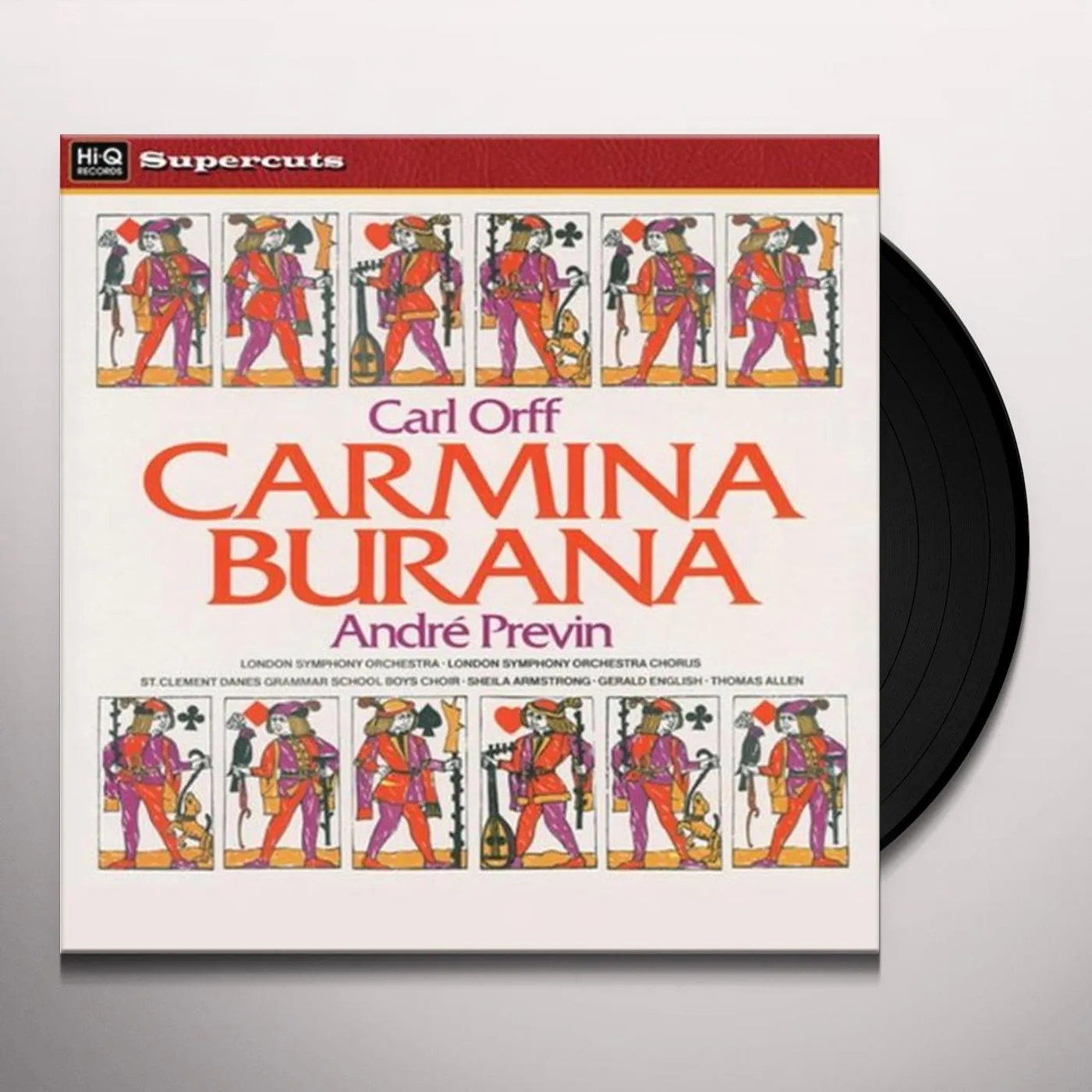 Orff / Lso / Previn Carmina Burana Vinyl Record
