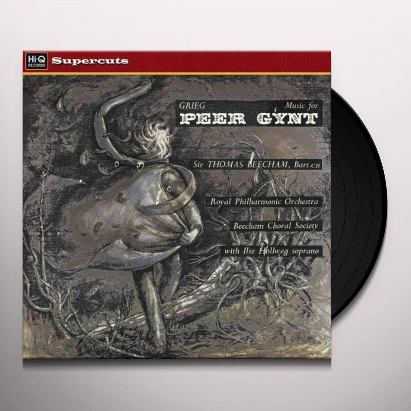 Sir Thomas Beecham PEER GYNT Vinyl Record