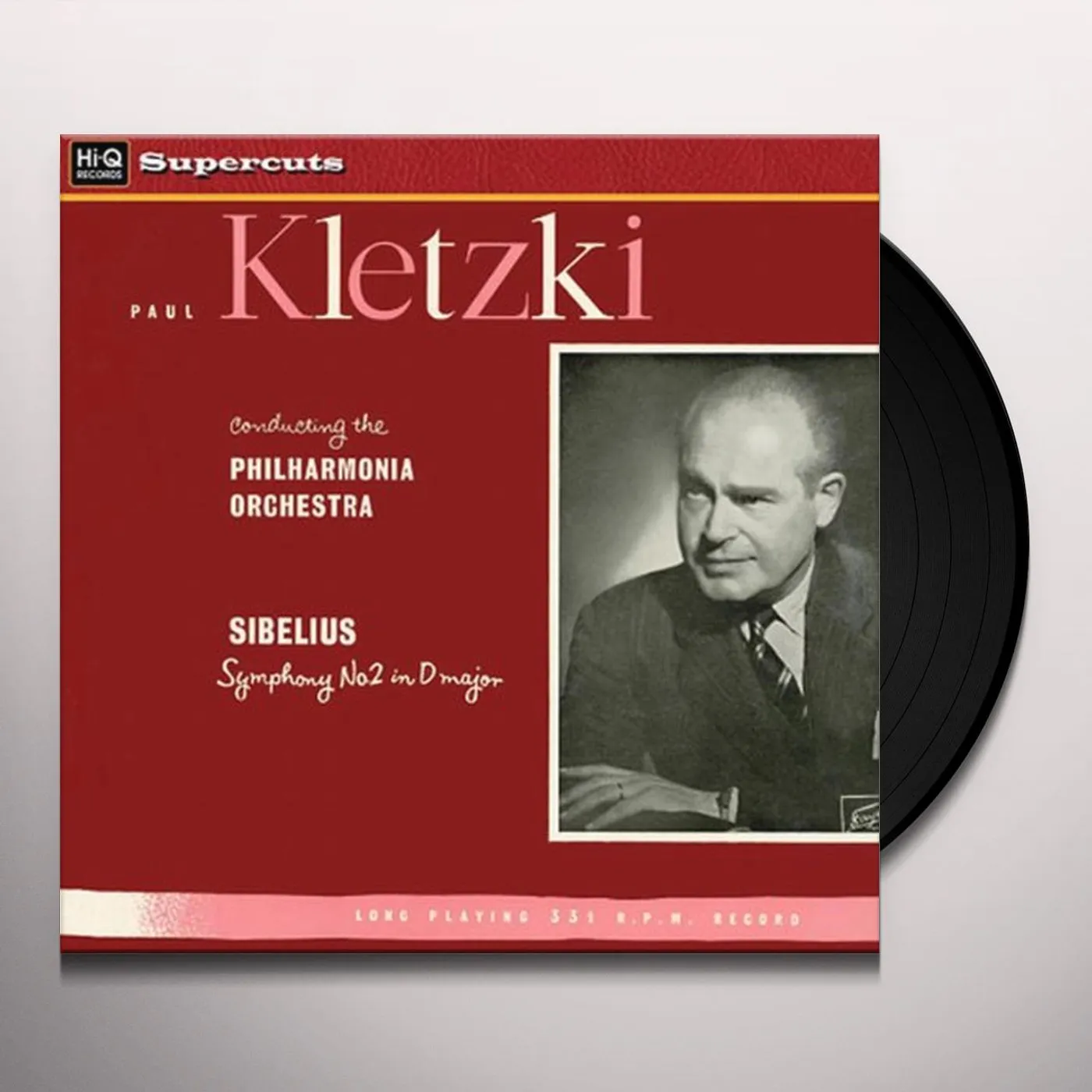 Paul Kletzki/Philharmonia Orchestra SIBELIUS SYMPHONY 2 IN D MAJOR Vinyl Record