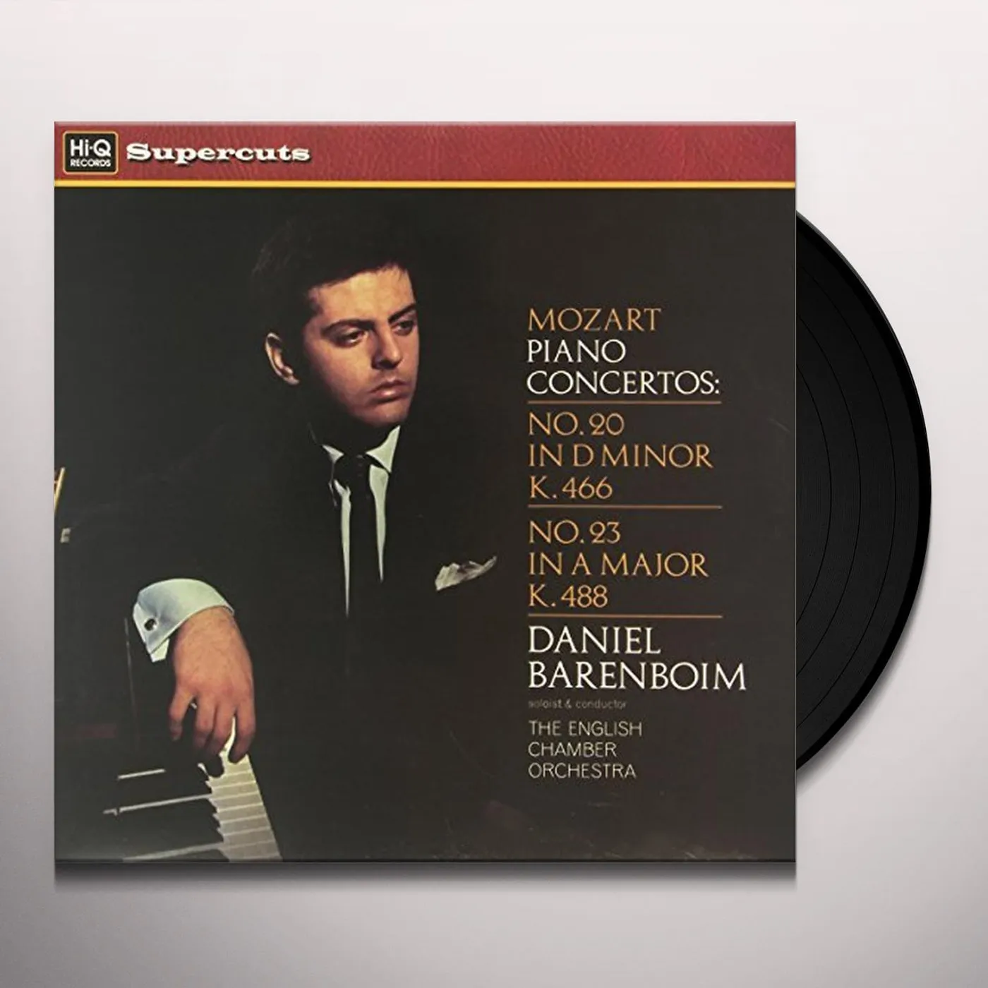 Teresa Berganza/English Chamber Orchestra/Daniel Barenboim MOZART PIANO CONCERTOS Vinyl Record