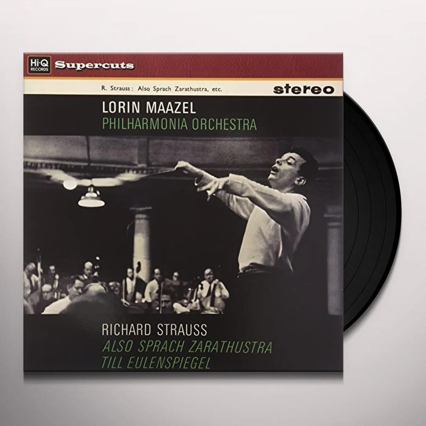 New Philharmonia Orchestra/Lorin Maazel SYMPHONIC POEM PARTS 1 & 2 OP.30/OP.28 Vinyl Record - UK Release
