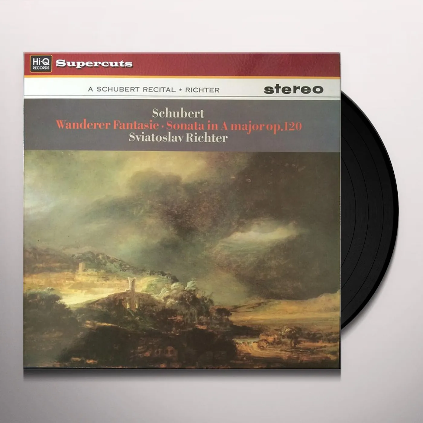 Sviatoslav Richter WANDERER FANTASIE & SONATA IN A MAJOR OP. 120 Vinyl Record