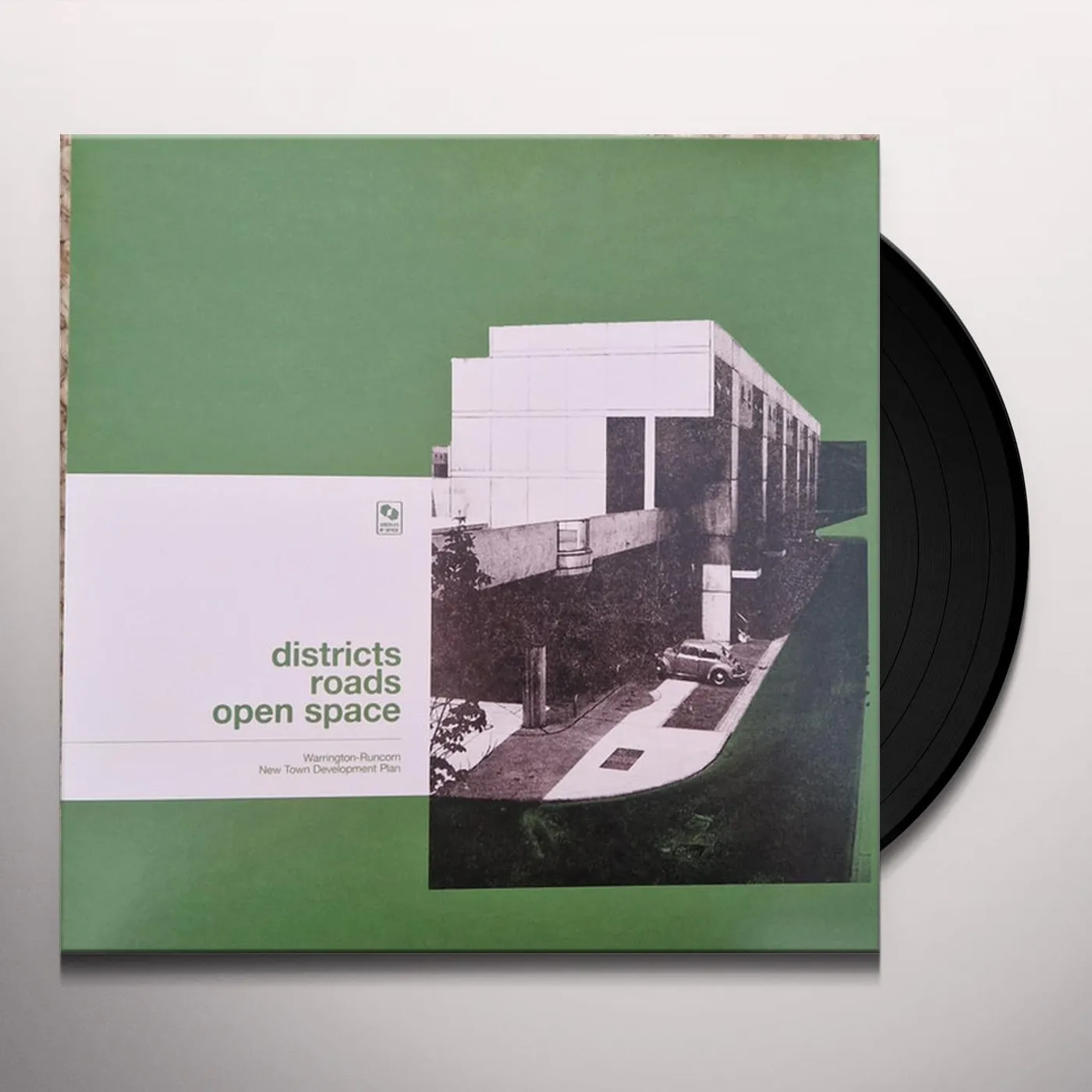 Warrington-Runcorn New Town Development Plan DISTRICTS ROADS OPEN SPACE Vinyl Record