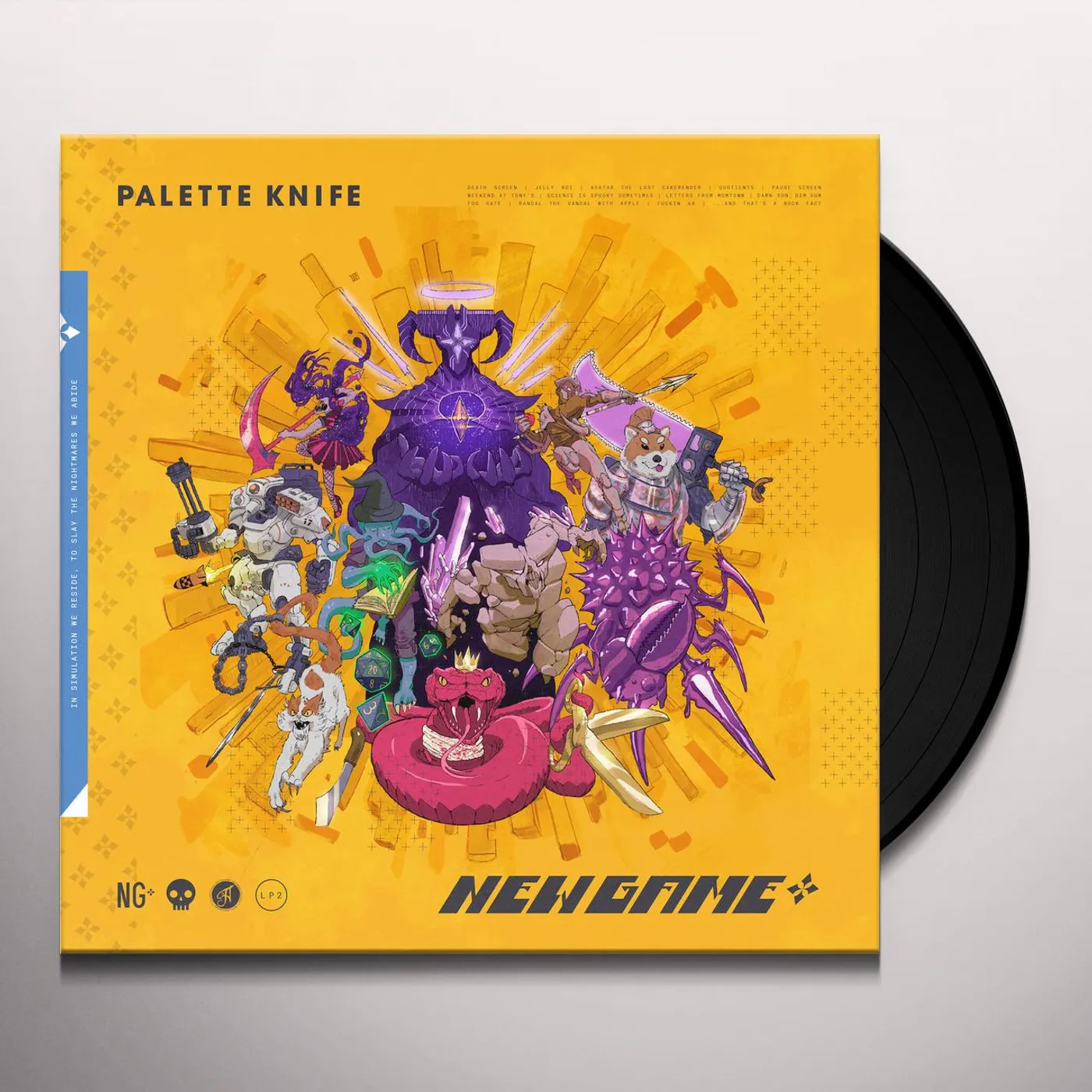 Palette Knife NEW GAME+ Vinyl Record