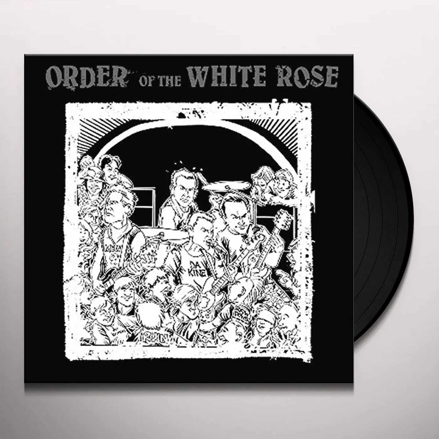 (Order Of The) White Rose GHOSTS OF THE SIDEWALK / SEEDS OF DESTRUCTION Vinyl Record