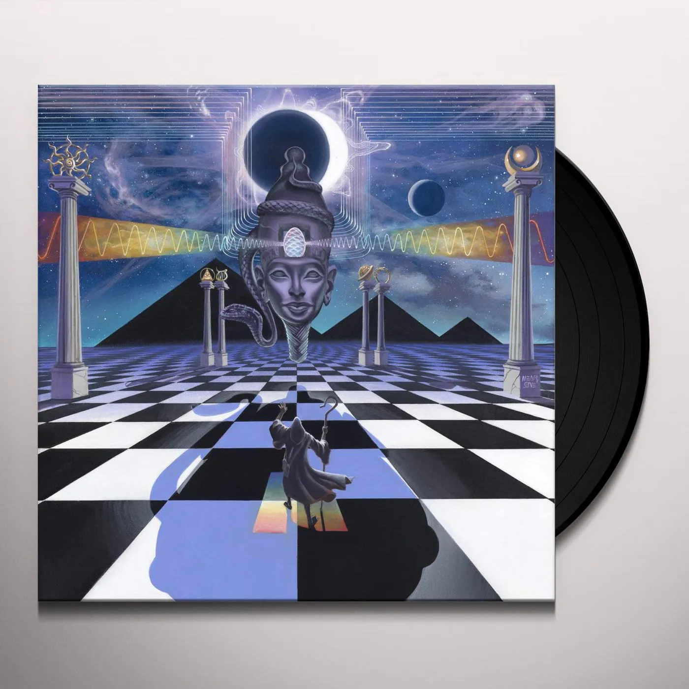 Mono/Poly MONOTOMIC (BLUE & WHITE SWIRL VINYL) Vinyl Record