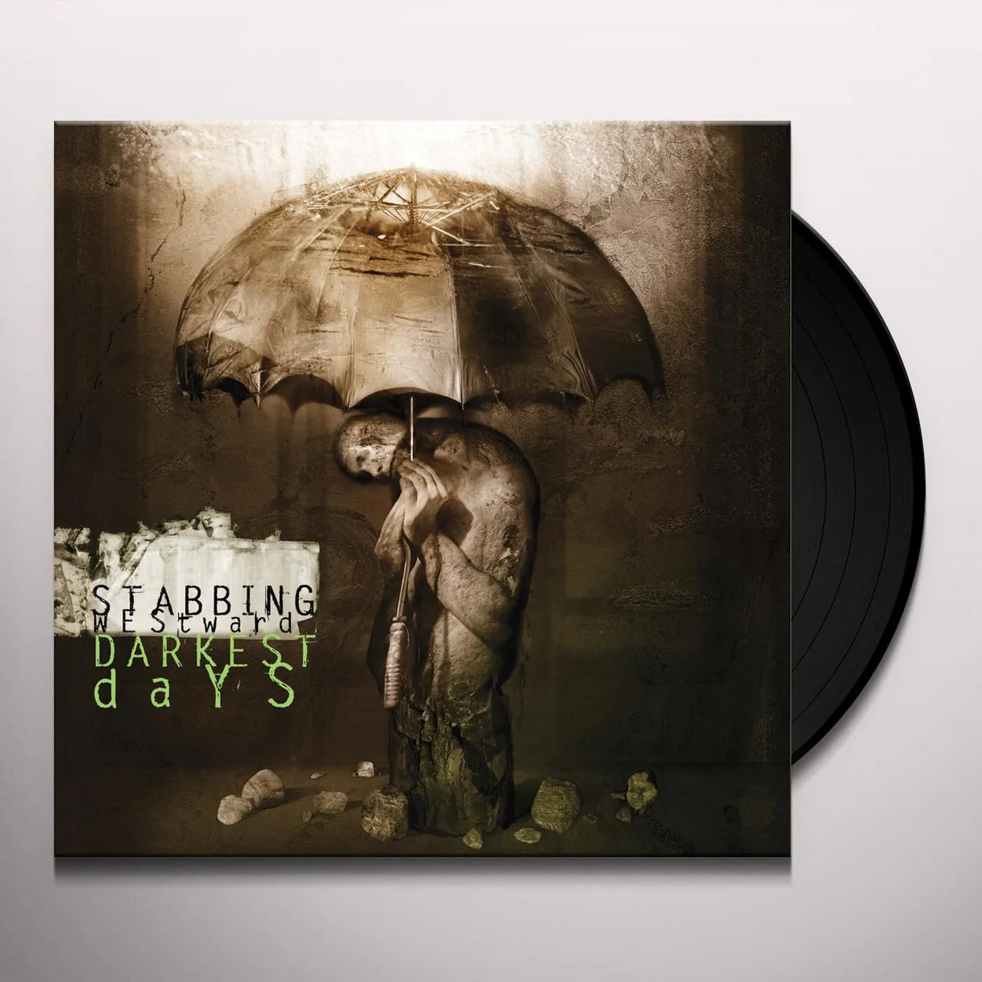 Stabbing Westward DARKEST DAYS (GRAY VINYL) Vinyl Record