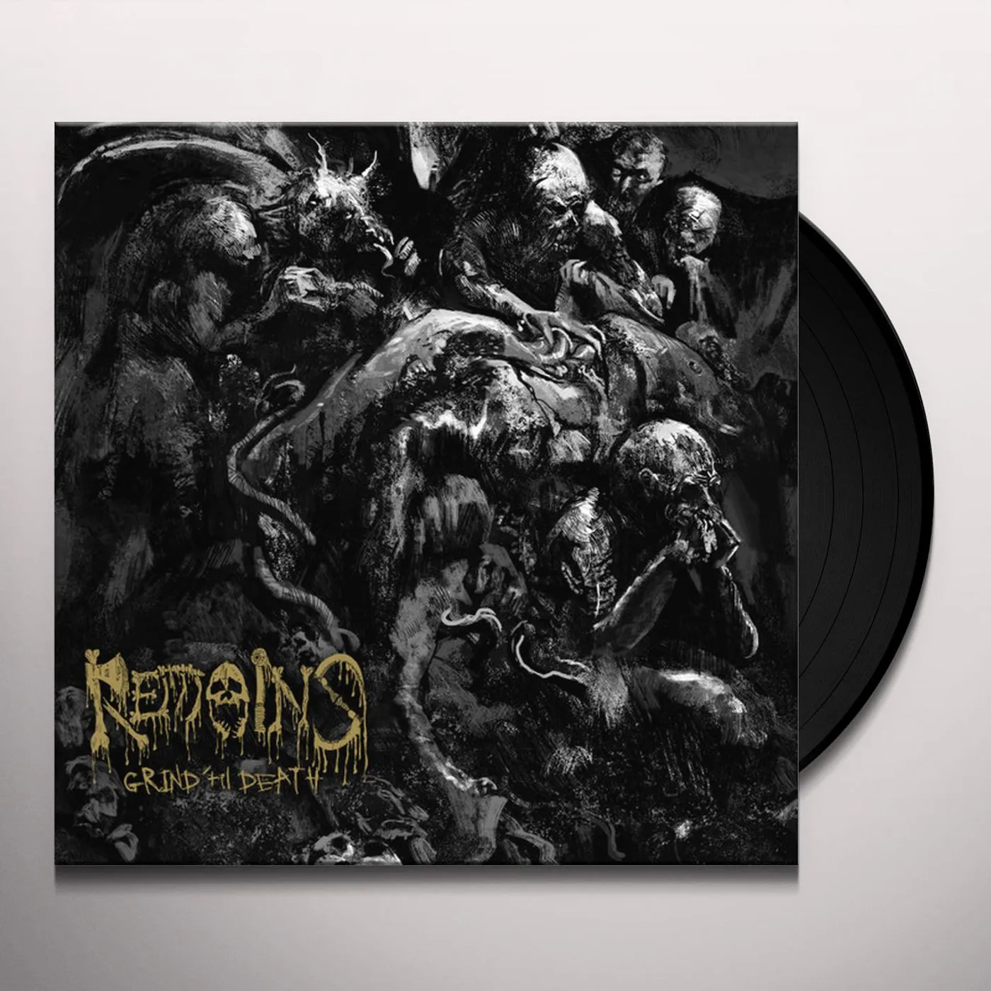 Remains GRIND TIL DEATH Vinyl Record