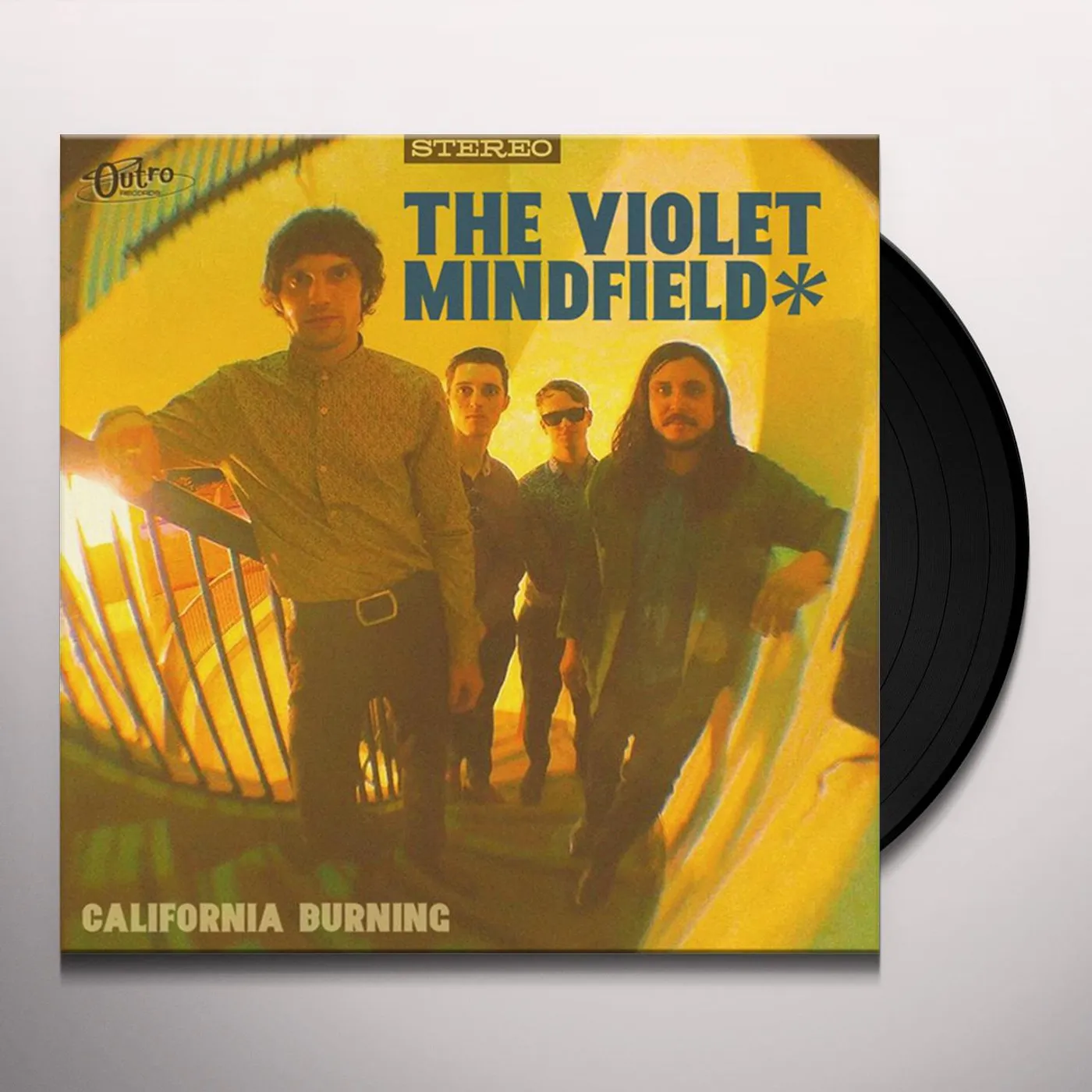 The Violet Mindfield California Burning Vinyl Record