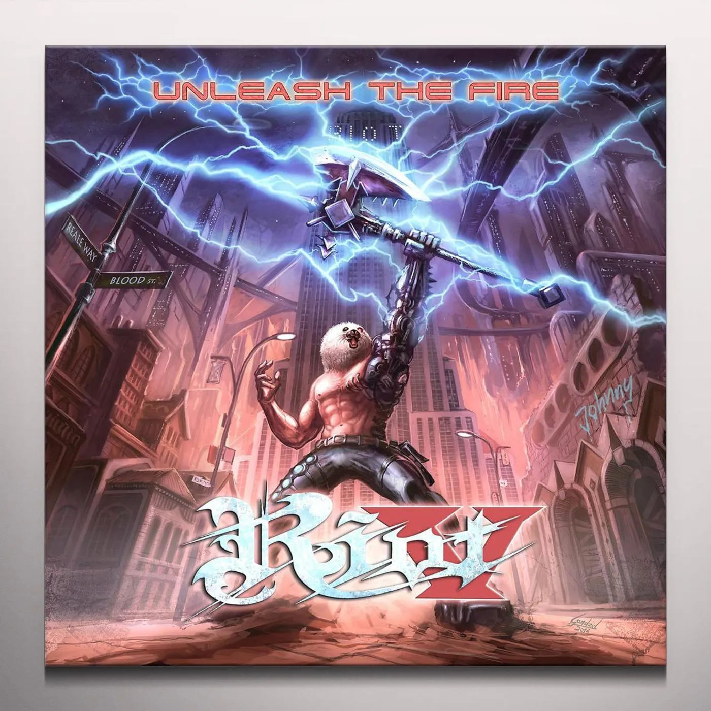 RIOT V Unleash the Fire Vinyl Record