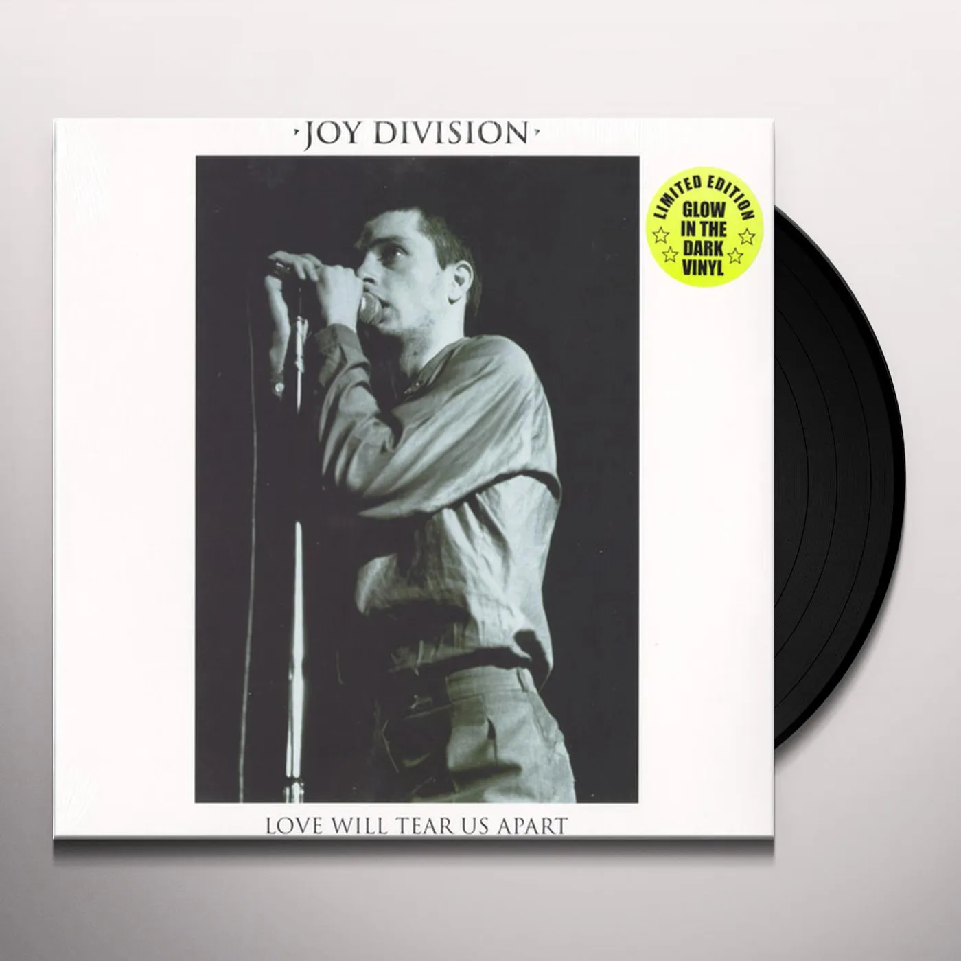 Joy Division LOVE WILL TEAR US APART (GLOW IN THE DARK) Vinyl Record