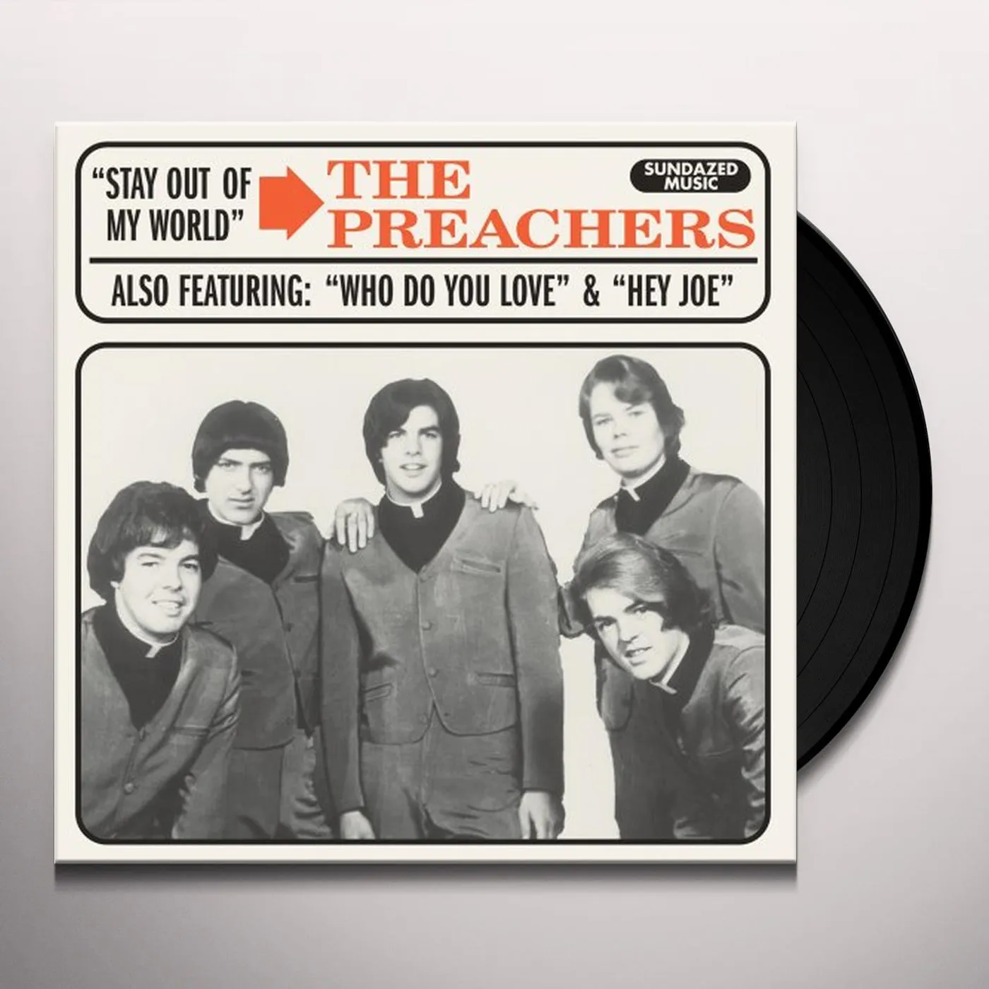 Preachers STAY OUT OF MY WORLD / HEY JOE Vinyl Record