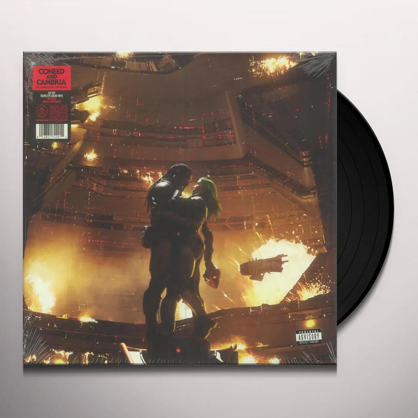 Coheed and Cambria UNHEAVENLY CREATURES (3LP/TIGERS EYE VINYL/DL CODE) Vinyl Record