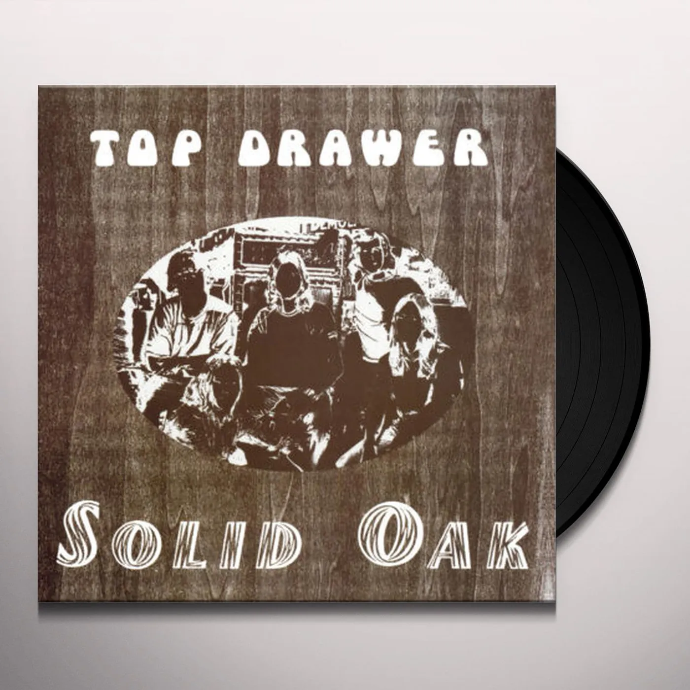 Top Drawer SOLID OAK Vinyl Record