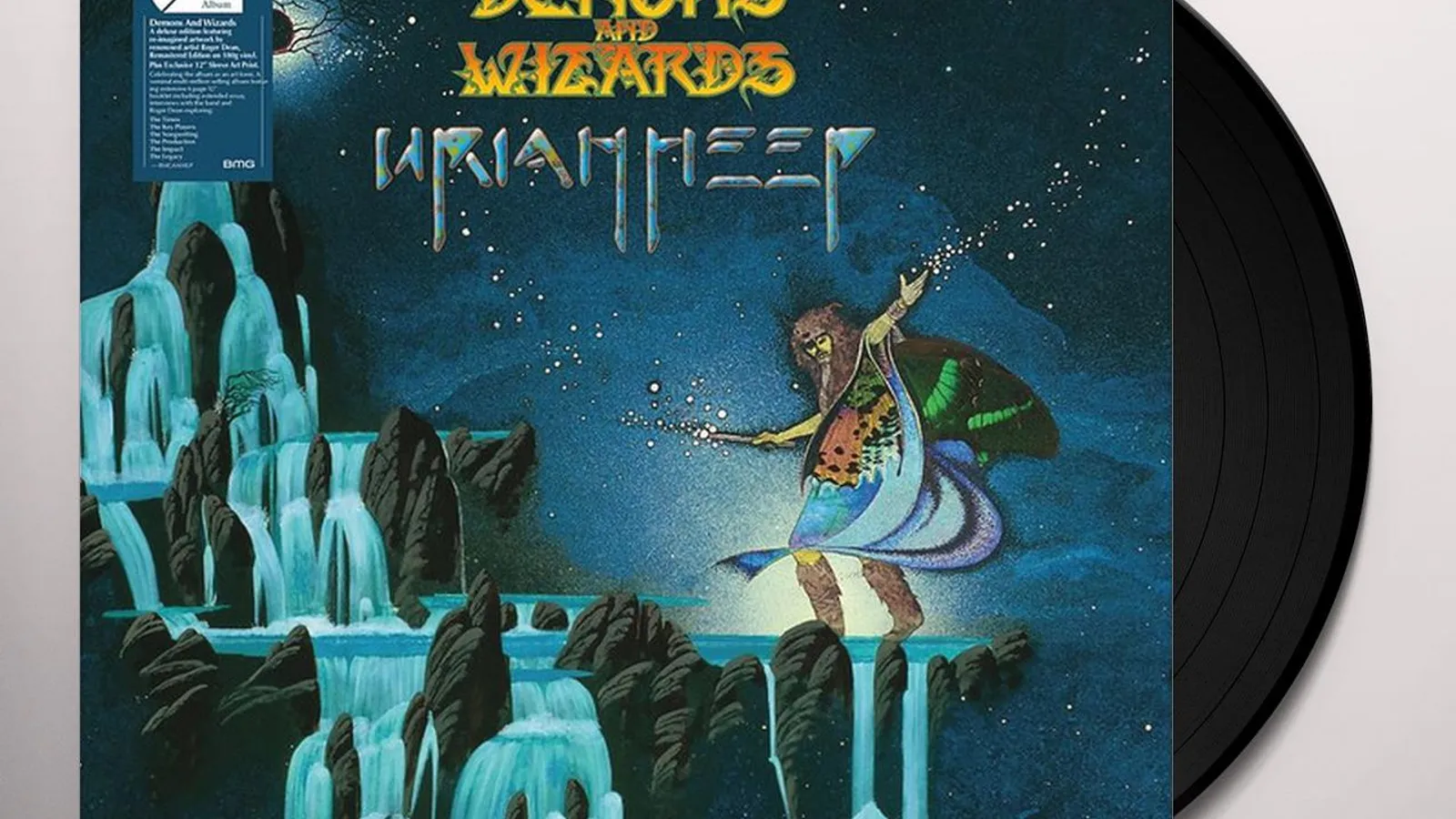 DEMONS WIZARDS / URIAH HEEP　帯付LP Uriah Heep – Demons And Wizards – Vinyl (Gatefold, Terre