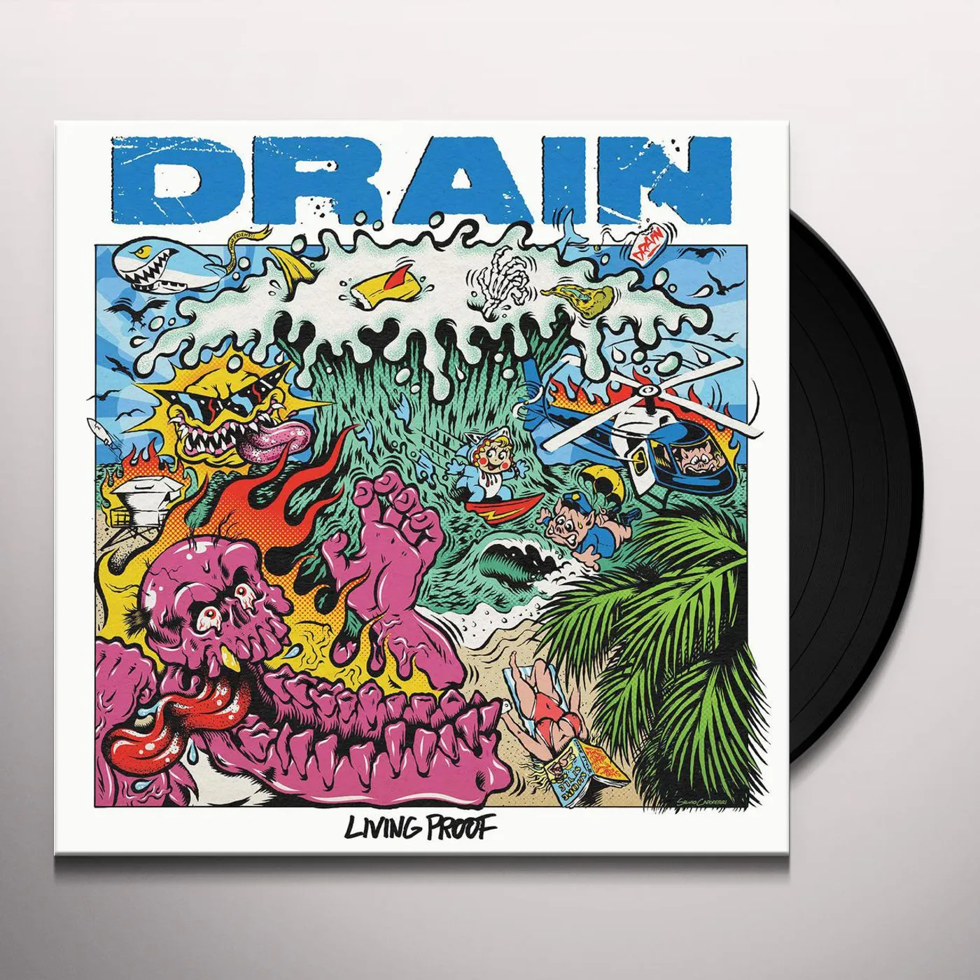 DRAIN Living Proof Vinyl Record