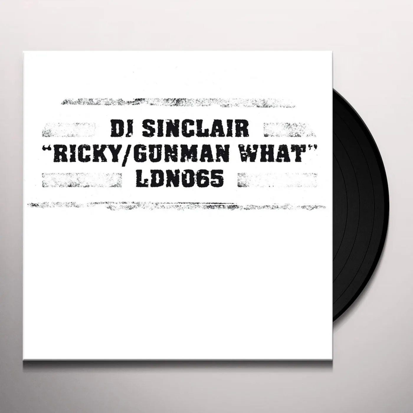 DJ Sinclair RICKY / GUNMAN WHAT Vinyl Record